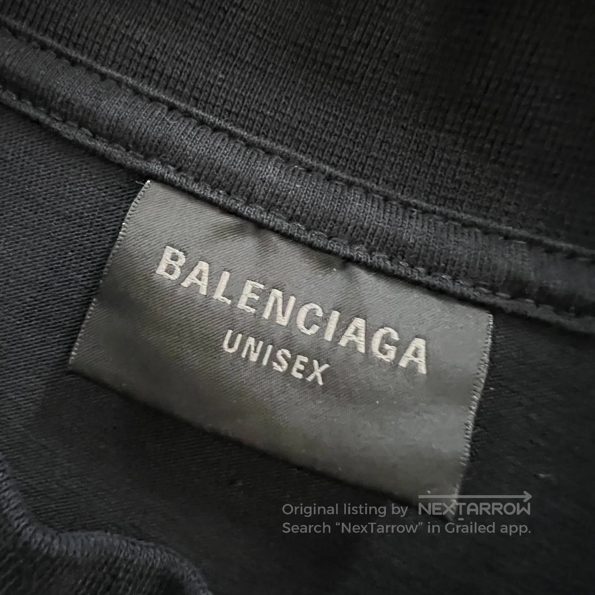 Balenciaga Balenciaga 25 Tape Back Letter Tee. Size US S / EU 44-46 / 1 - 3 Thumbnail