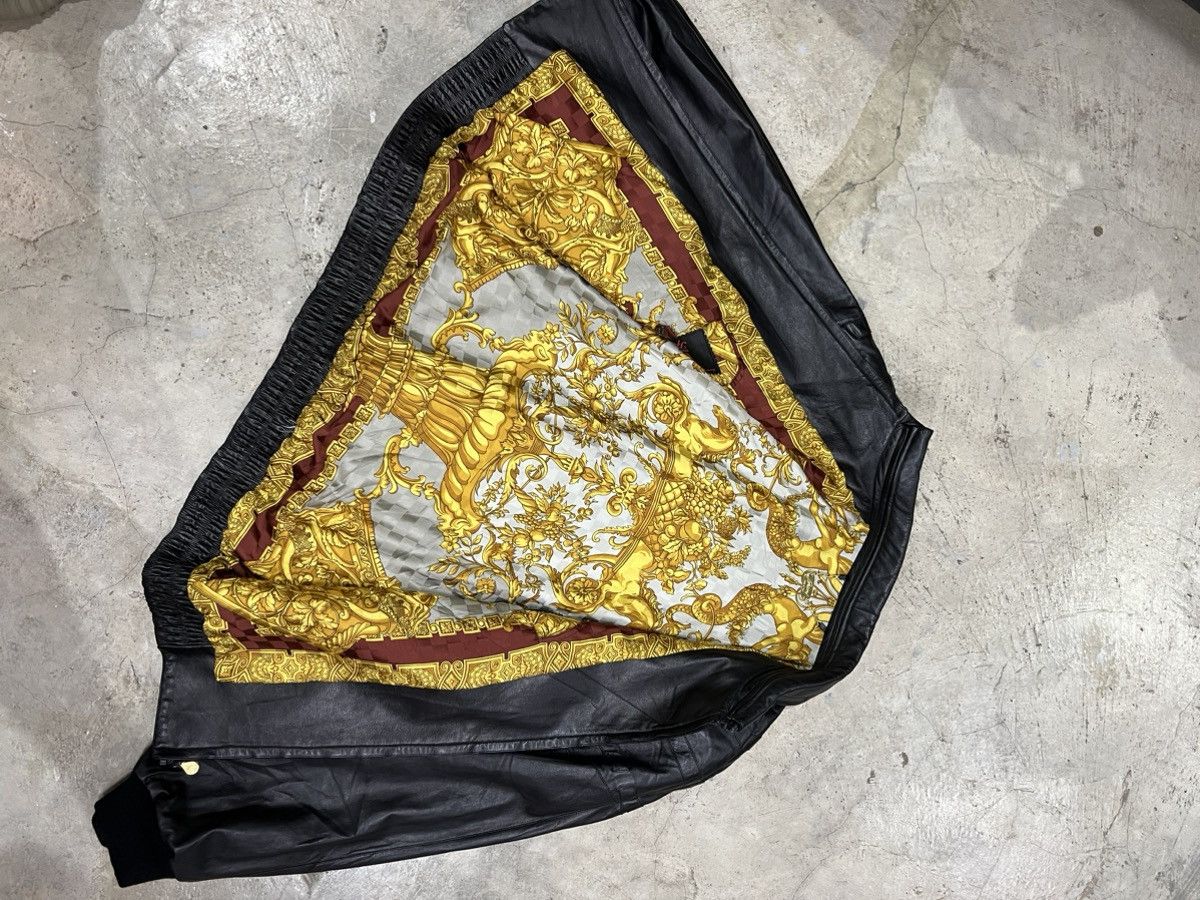 BRIONI VINTAGE LEATHER JACKET