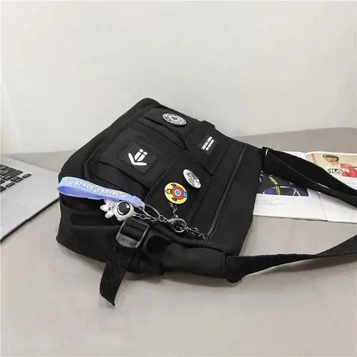 VIBE Ikegami x Naomi Harajuku Men Nylon Crossbody Bags Size ONE SIZE - 3 Thumbnail