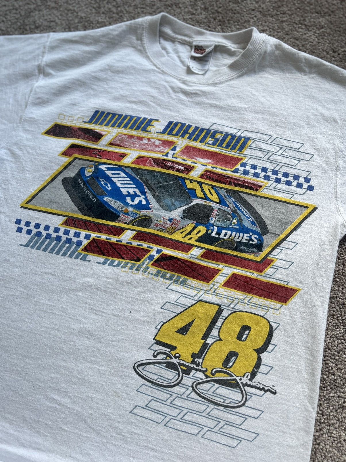 NASCAR × Vintage 2004 Jimmy Johnson Graphic Tee Size US S / EU 44-46 / 1 - 3 Thumbnail