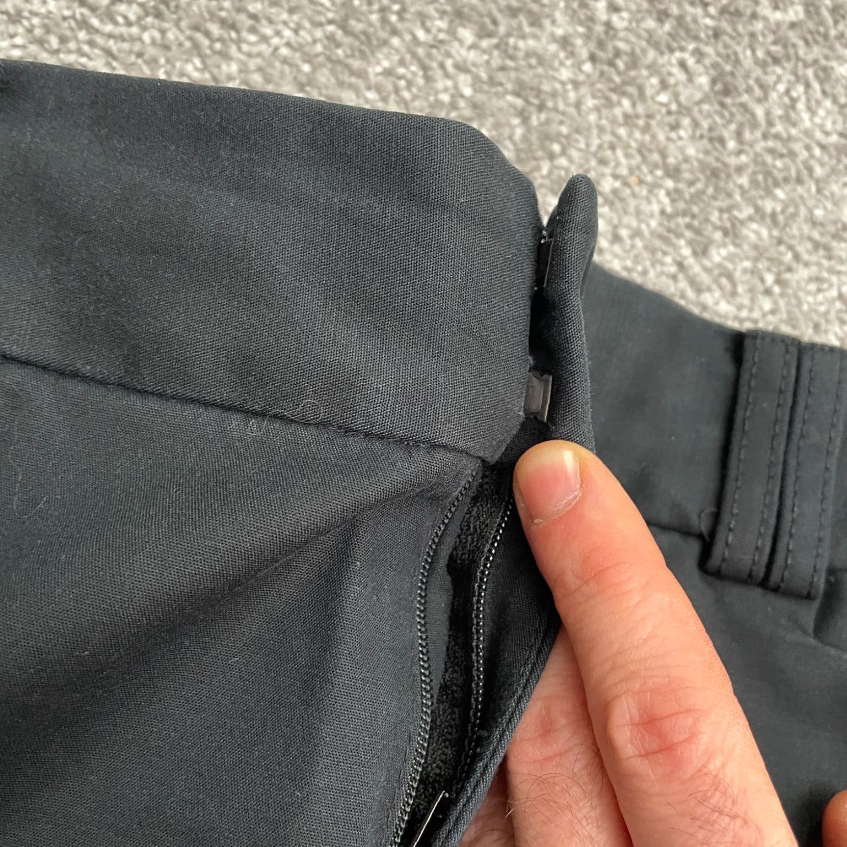 Banana Republic Banana Republic Martin-Fit Dress Pants Women 10 Black Straight 32x24.5 Casual City Preppy Mens Womens Size 32" / US 10 / IT 46 - 3 Thumbnail