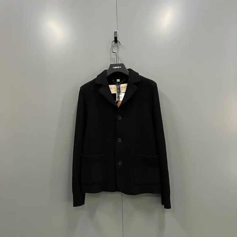 Burberry Burberry Black Cotton Women's Jacket Size S / US 4 / IT 40 - 1 Thumbnail