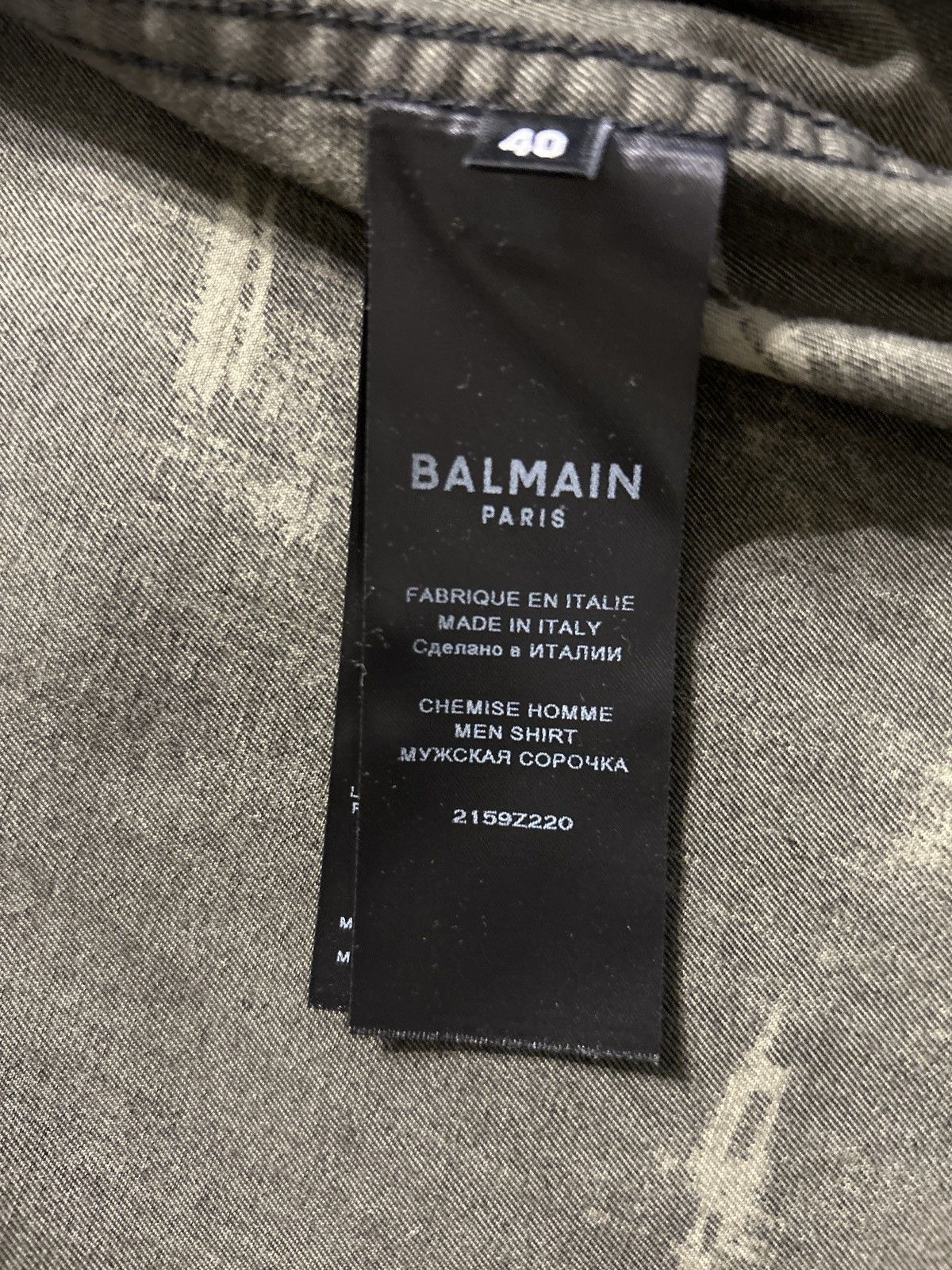 Balmain Balmain AcidWash Denim Size US S / EU 44-46 / 1 - 3 Thumbnail