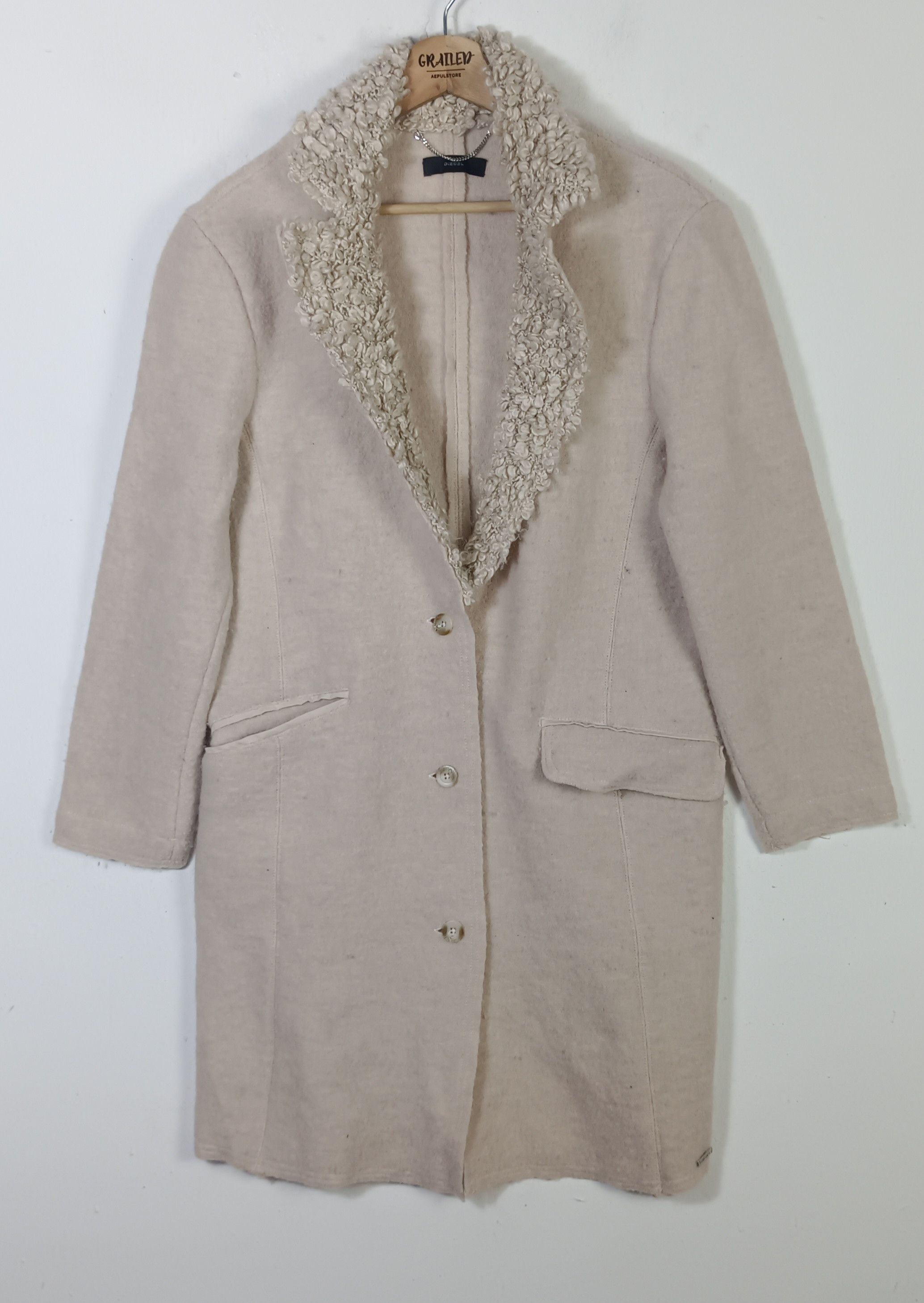 Diesel Vintage🔥 DIESEL wool coat Size M / US 6-8 / IT 42-44 - 1 Thumbnail