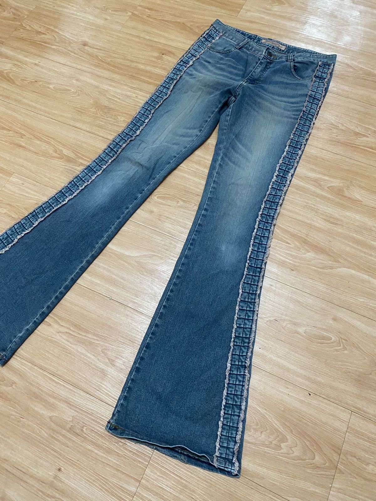 Seditionaries Japanase brand jaba jean flared style very rare Size US 30 / EU 46 - 3 Thumbnail
