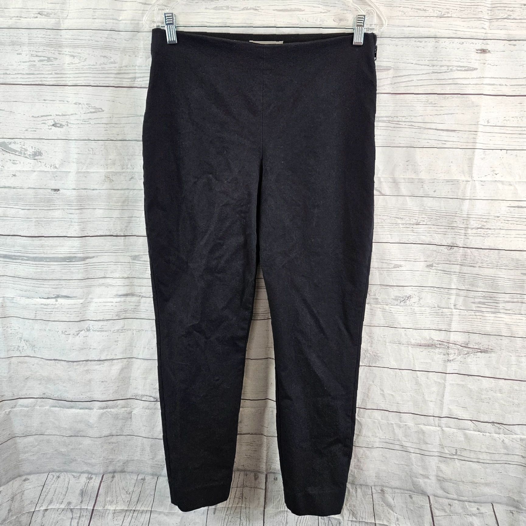 Everlane **Everlane Women's Black Ankle Pants Size 10 Mid Rise Cotton Blend** User: **Everlane Women's Black Ankle Pants Size 10 Mid Rise Cotton Blend** Size 32" / US 10 / IT 46 - 2 Thumbnail