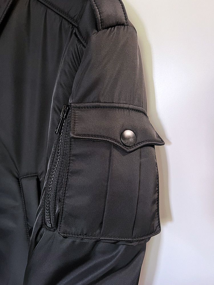Prada FW19 PADDED BOMBER JACKET Size US S / EU 44-46 / 1 - 6 Thumbnail
