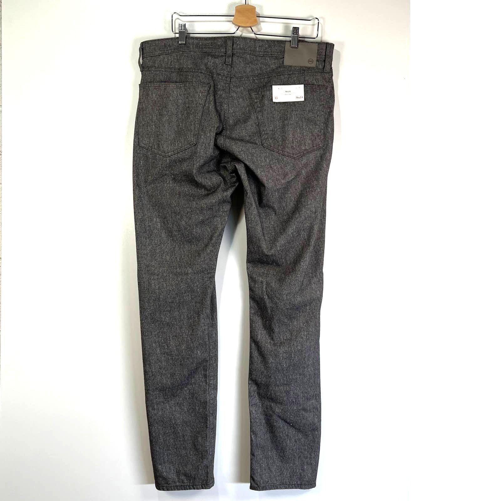 AG Adriano Goldschmied Adriano Goldschmied Tellis Slim Fit Pants Modern Gray Size US 36 / EU 52 - 7 Thumbnail