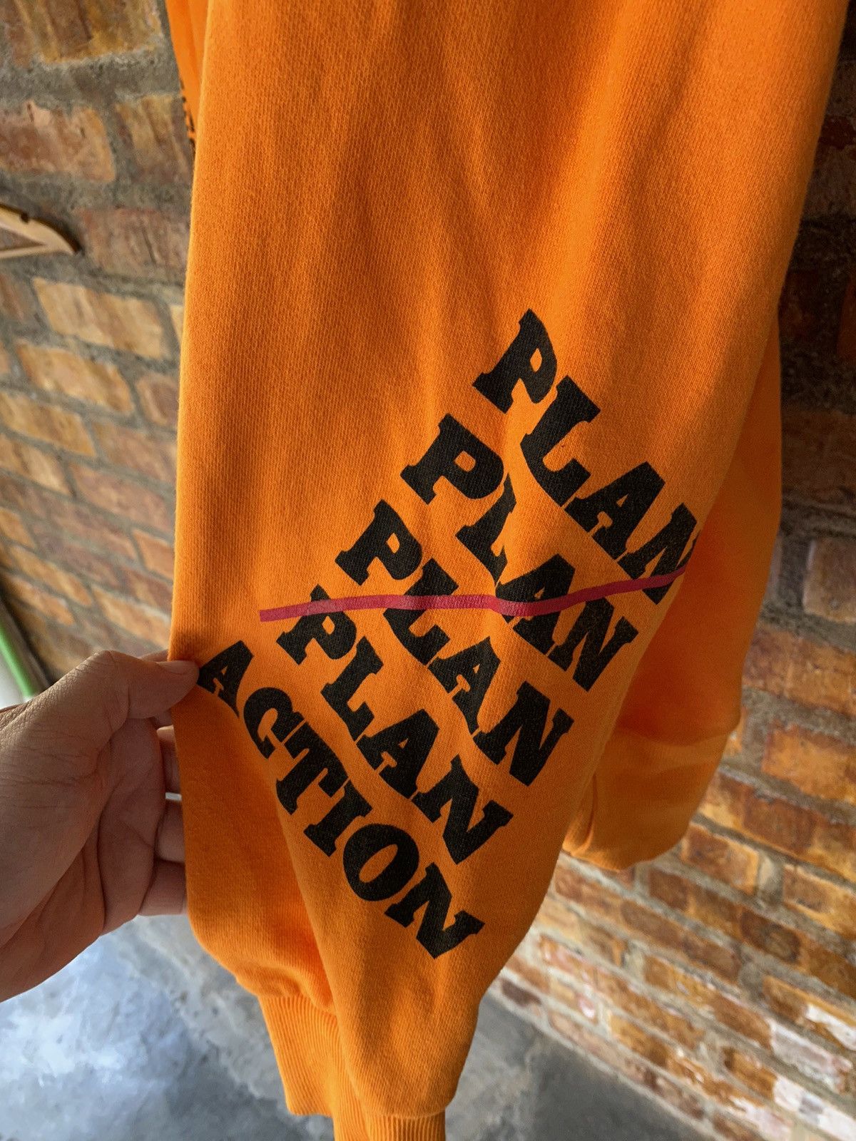 Japanese Brand A’GEM/9 Japan psychopath illusion hoodie Size US L / EU 52-54 / 3 - 8 Thumbnail