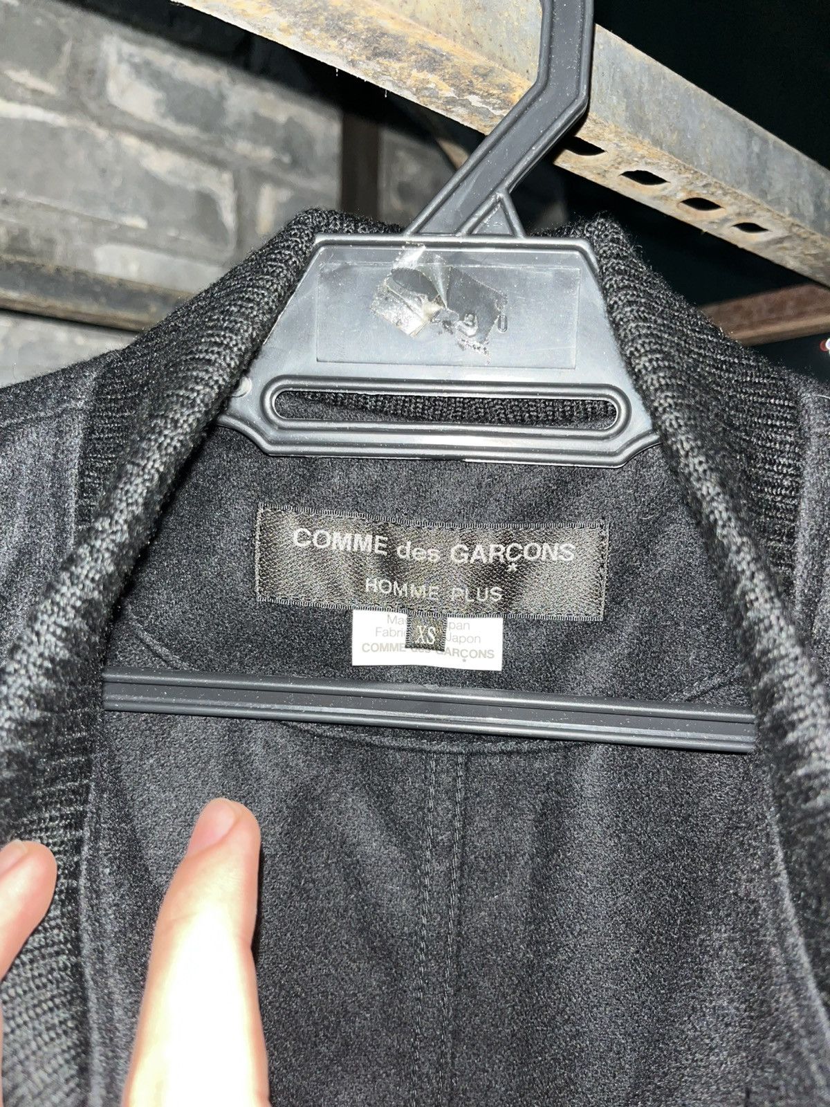 Comme des Garcons Homme Plus ARCHIVE Comme des Garçons Homme Plus Wool Long Bomber Coat Size US XS / EU 42 / 0 - 2 Thumbnail