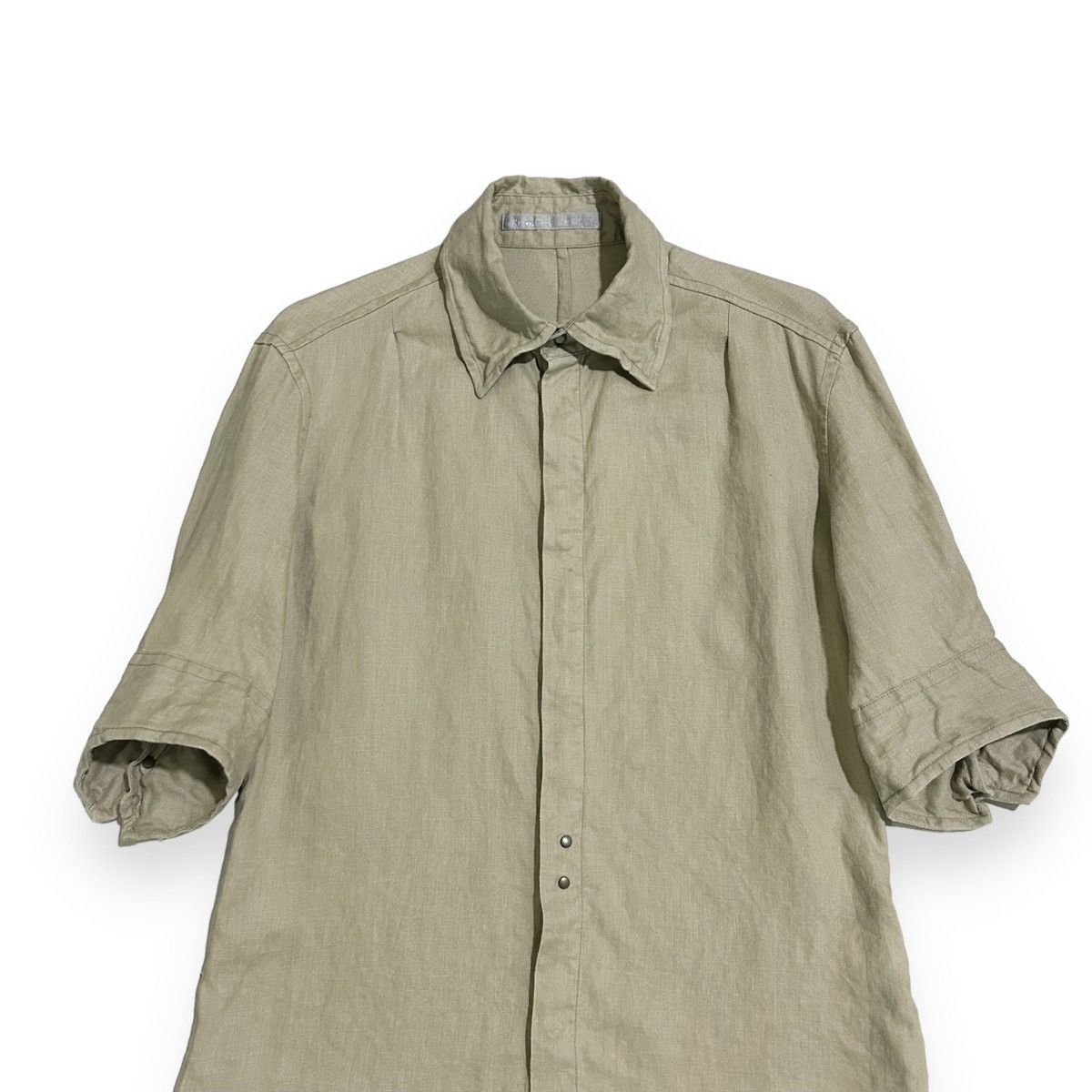 FranCisT MOR.K.S 1990s Francisf Mor.K.S - Beige Work Shirt Size US M / EU 48-50 / 2 - 3 Thumbnail