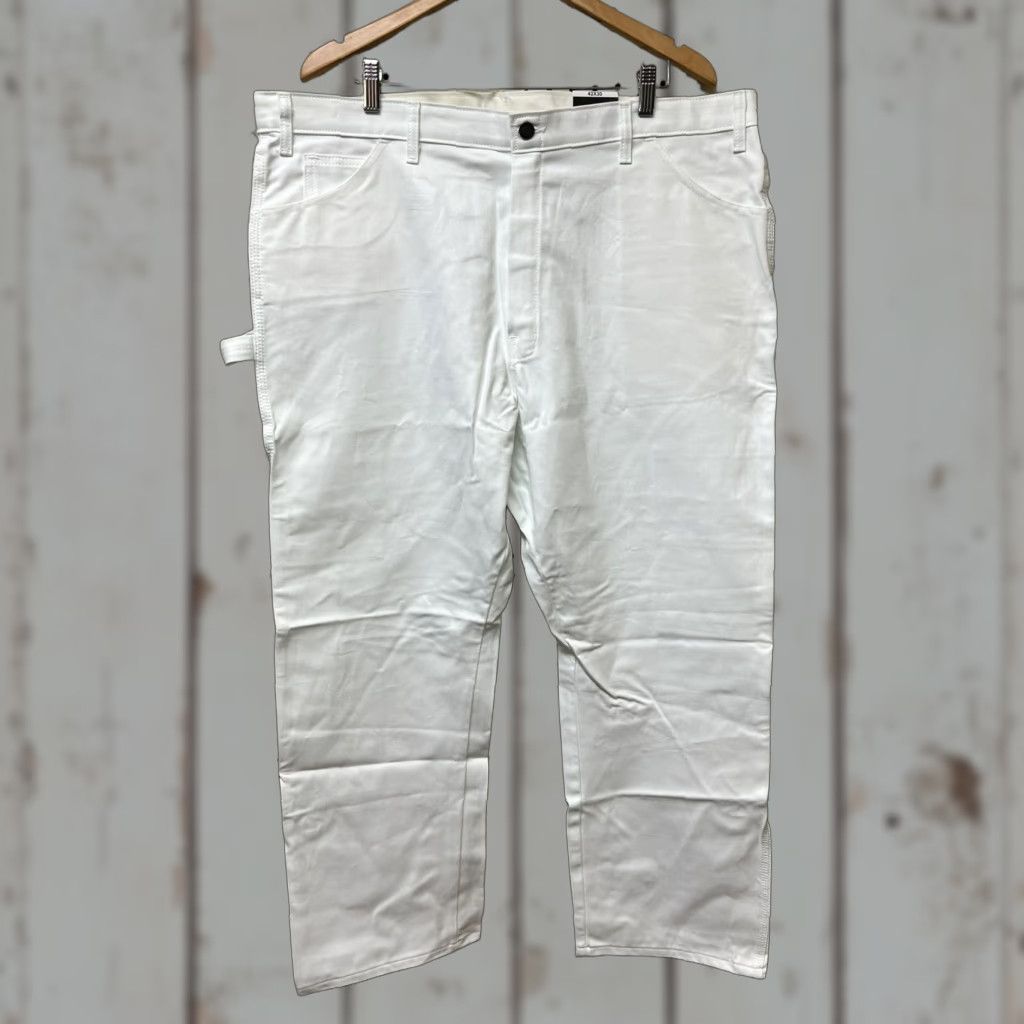 Dickies Dickies Pants Mens 42x30 White Utility Painter Relaxed Fit Size US 42 / EU 58 - 1 Thumbnail
