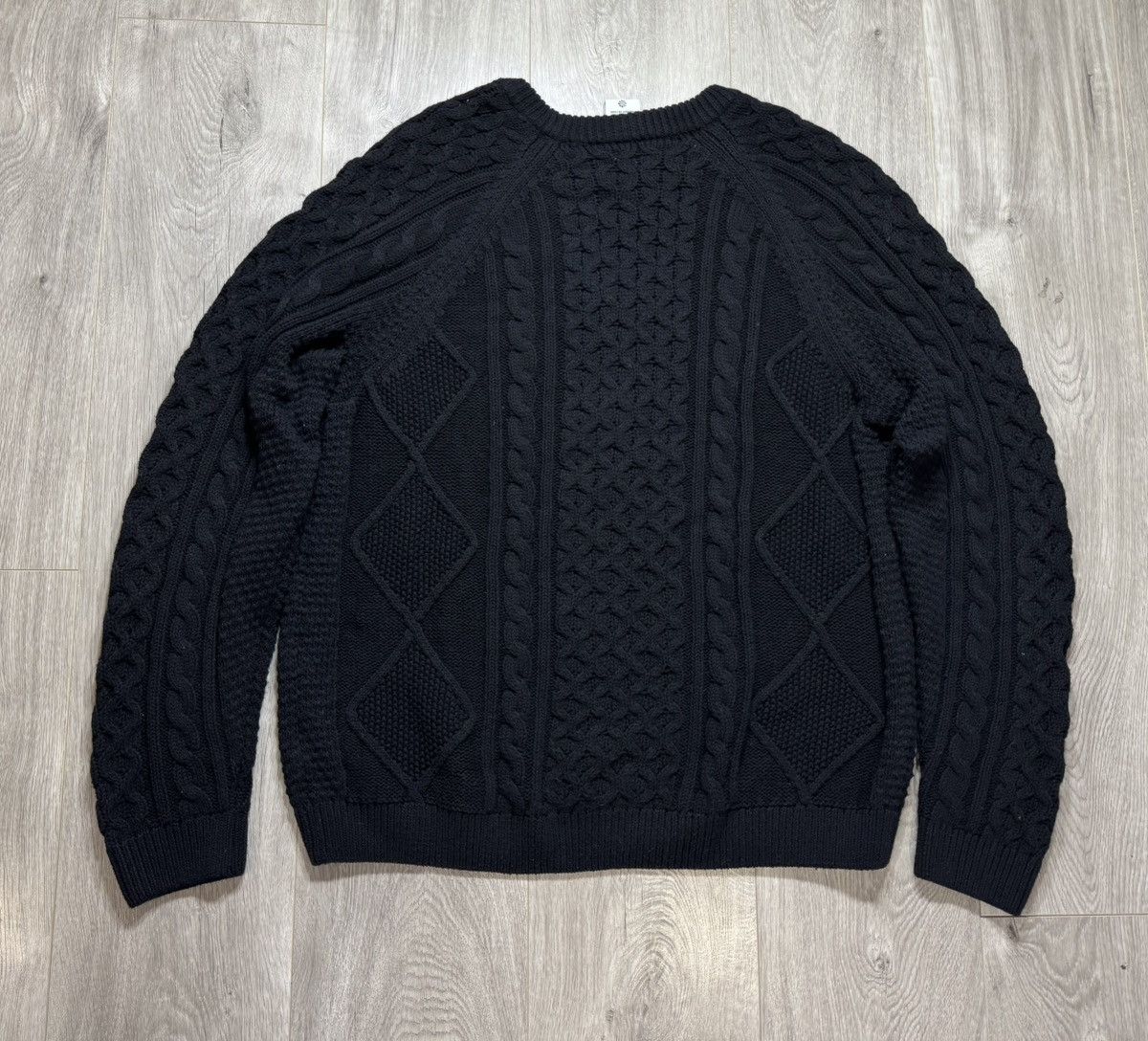 Nike Nike Sportswear Men's Cable Knit Swoosh Sweater Size US L / EU 52-54 / 3 - 5 Thumbnail