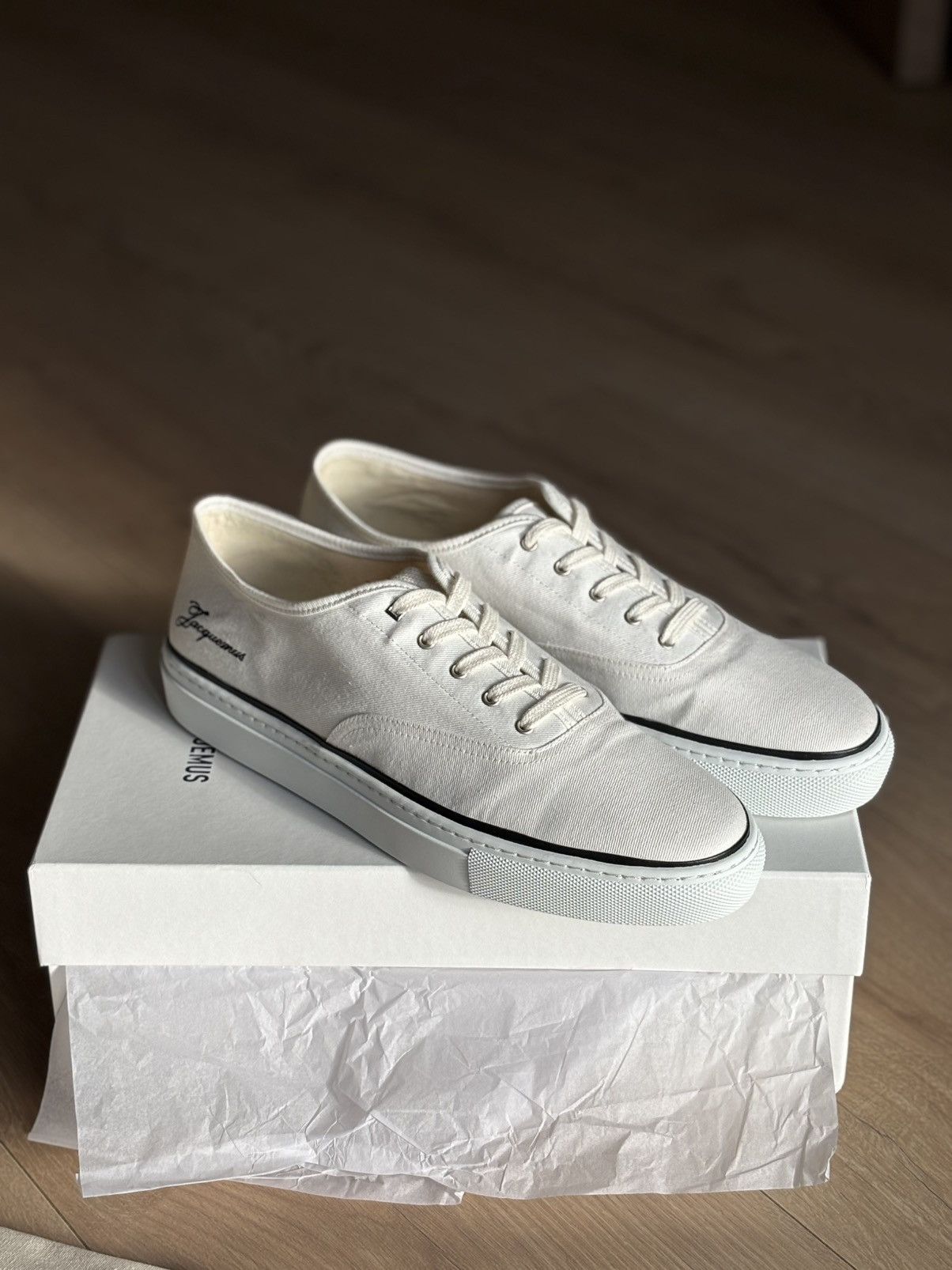 Jacquemus Jacquemus sneakers off white - Men - 44 size - 28 Size US 9.5 / EU 42-43 - 1 Thumbnail
