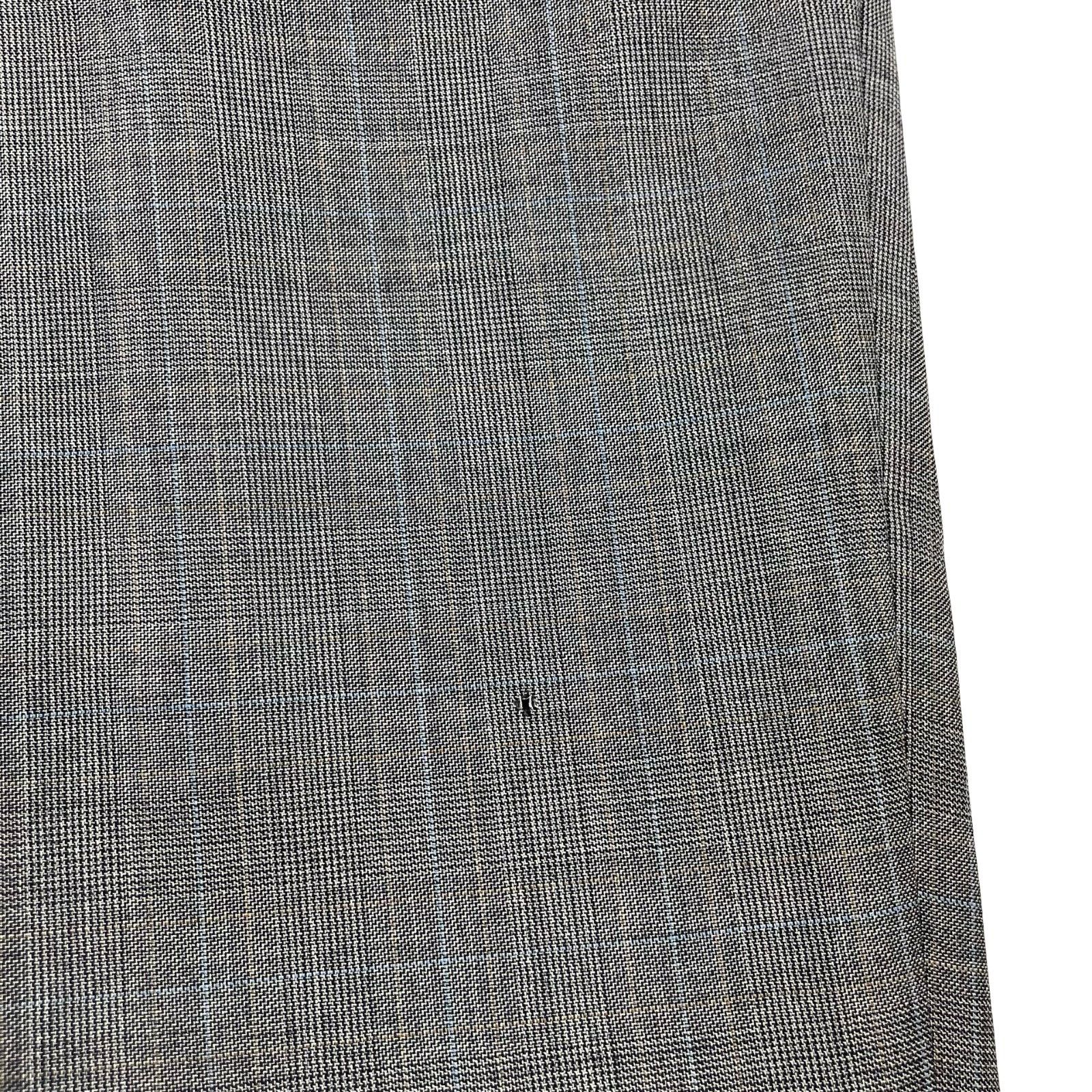 Brooks Brothers Brooks Brothers Men’s 100% Wool 2-Button Suit Gray Plaid • I Size 44L - 20 Thumbnail