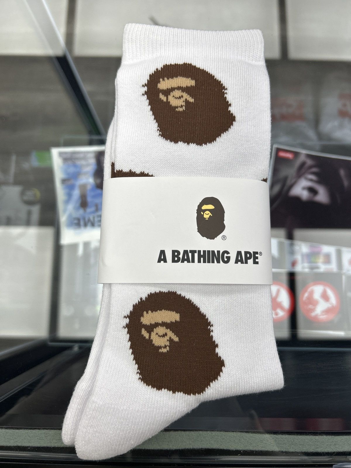 Bape A bathing ape socks Size ONE SIZE - 1 Thumbnail