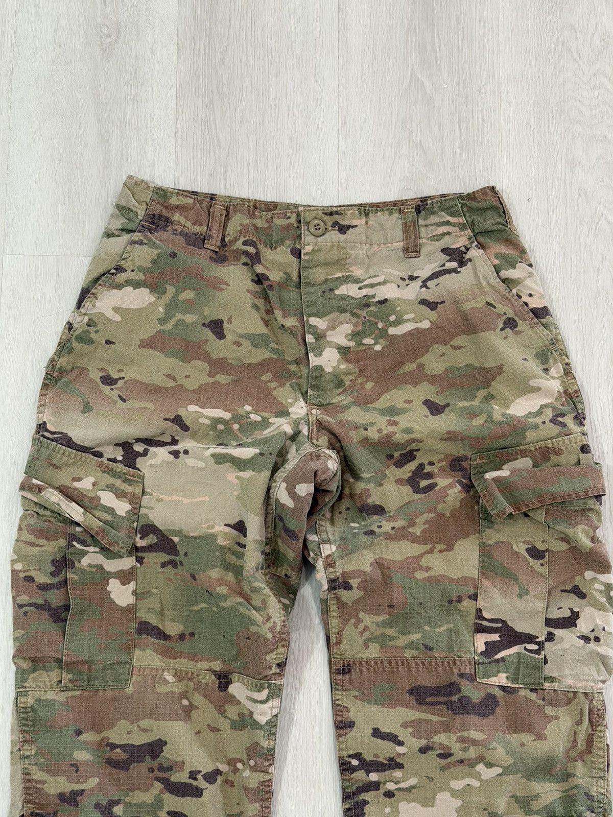 Vintage Insect Shield US Army Combat Pants Medium-Short Camo Utility Size US 34 / EU 50 - 2 Thumbnail
