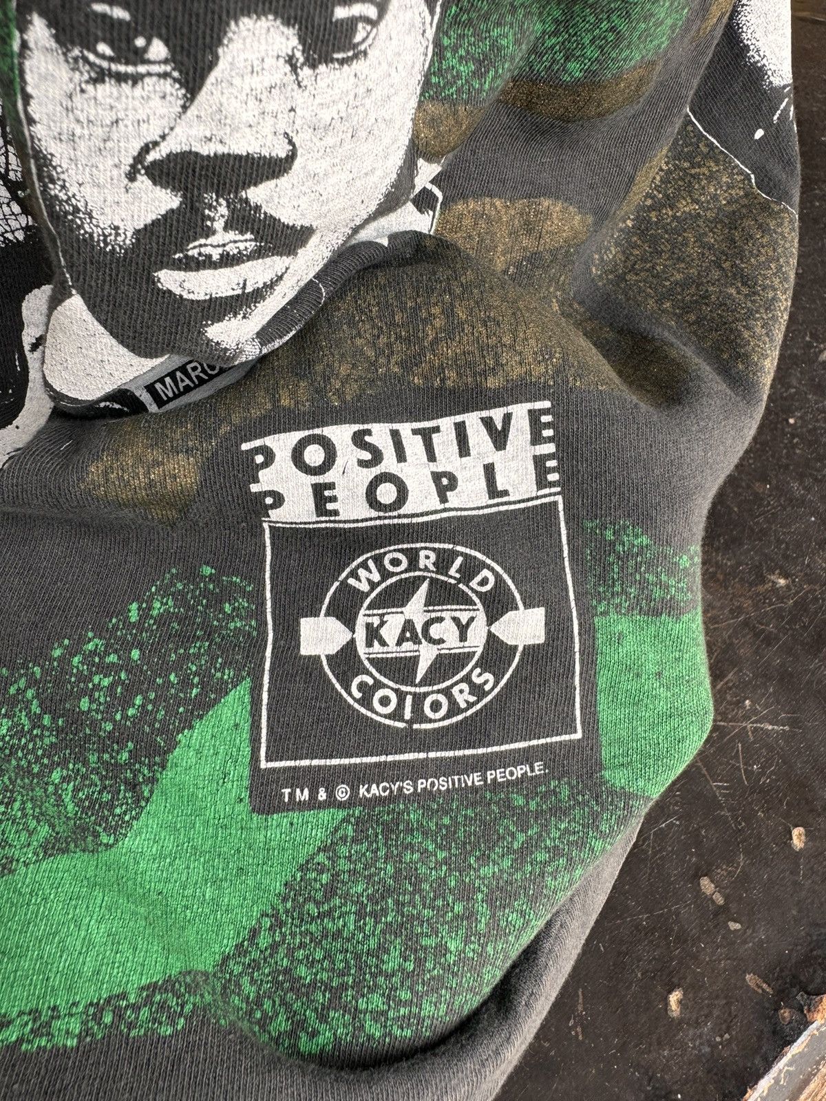 Bob Marley × Vintage Positive History Bob Marley Malcolm X Nelson Mandela Vintage Size US L / EU 52-54 / 3 - 7 Thumbnail