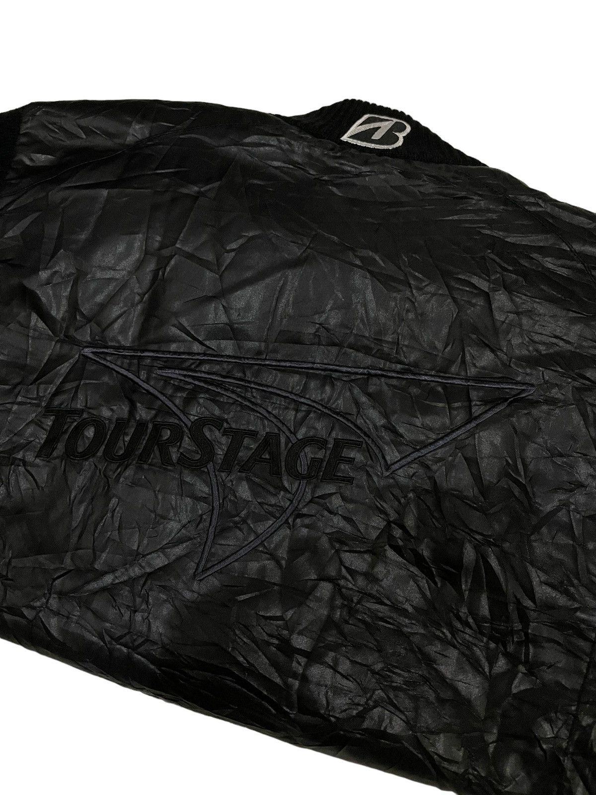 Japanese Brand Vintage Bridgestone Tour Stage Golf Knit Jacket Size US M / EU 48-50 / 2 - 2 Thumbnail