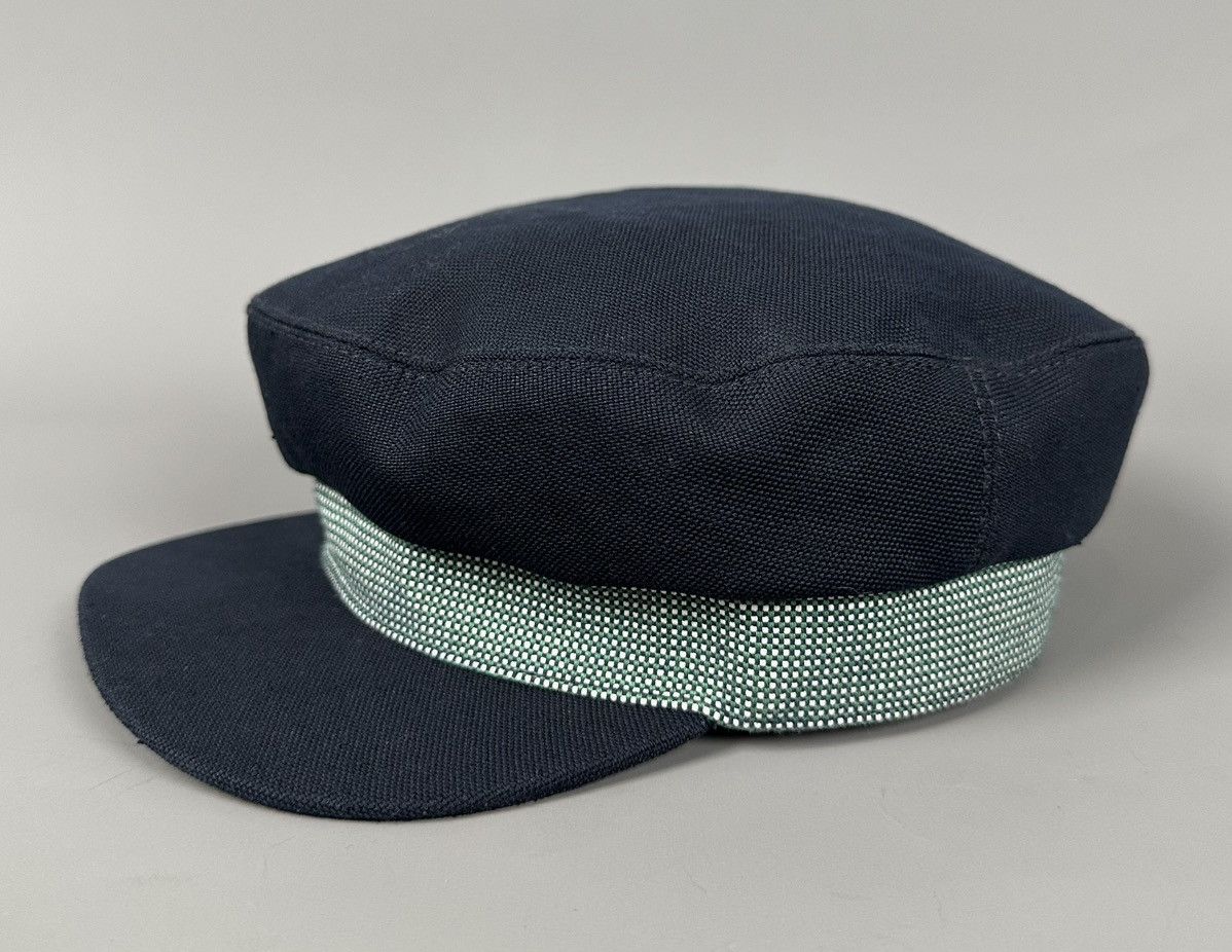 Hermes Hermes - 2010 Cavalle Casquette Hat - Logo on Buttons - Navy Size ONE SIZE - 3 Thumbnail