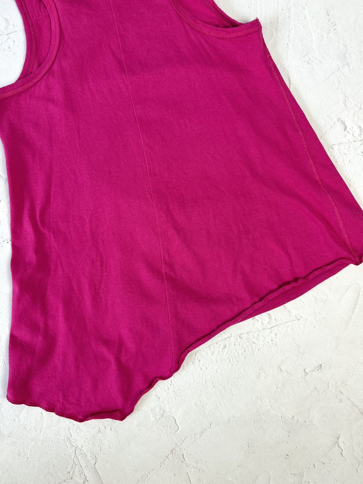If Six Was Nine Vintage Pink Printed Asymmetrical Top Size S / US 4 / IT 40 - 7 Thumbnail