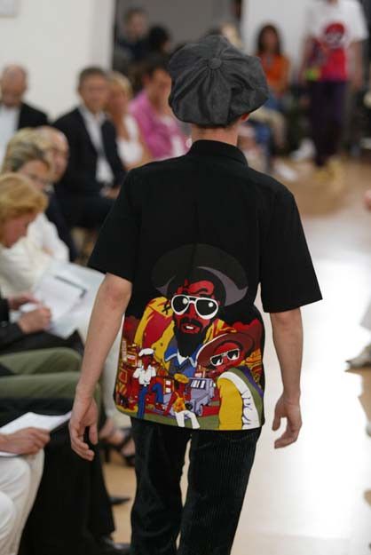 Junya Watanabe JUNYA WATANABE MAN 2003SS REGGAE SHIRT Size US M / EU 48-50 / 2 - 6 Thumbnail