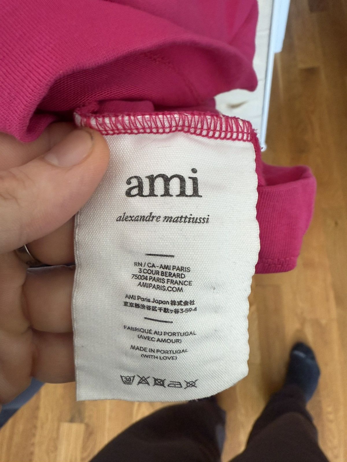 AMI Ami Tee Shirt Size L Size US L / EU 52-54 / 3 - 6 Thumbnail