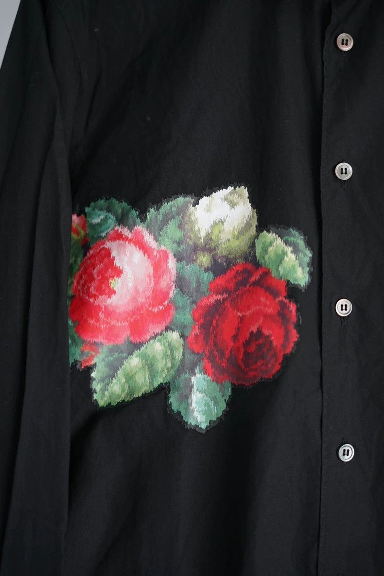 Other Comme Des Garcons Rose Floral Shirt Size US XS / EU 42 / 0 - 4 Thumbnail