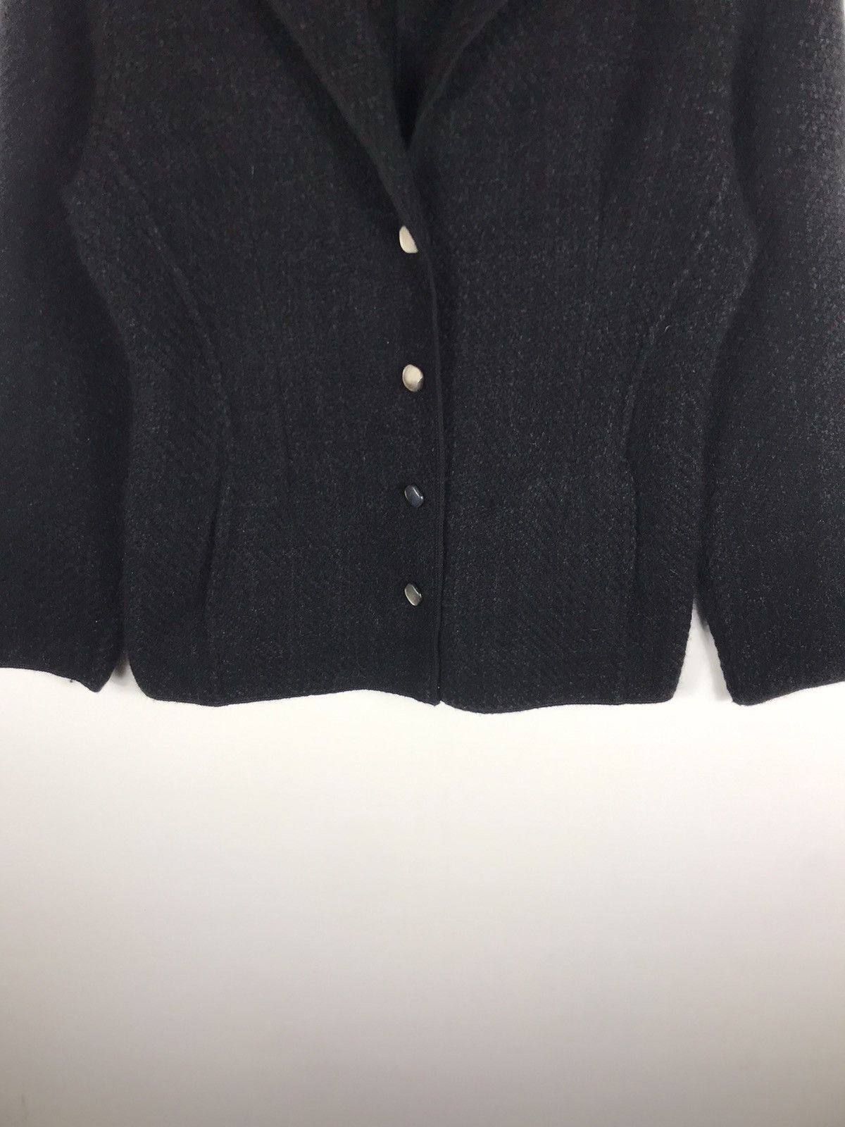 Designer × Vintage ⚡️Vintage Matucci Italy Wool Button Coat Jacket Size S / US 4 / IT 40 - 5 Thumbnail