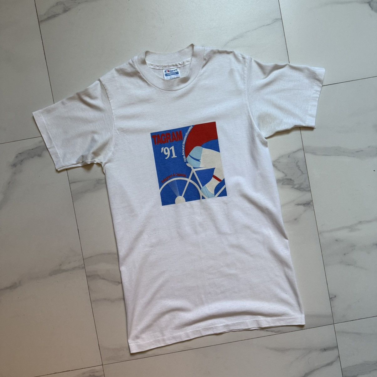 Hanes Vintage TAGRAM ‘91 T-Shirt Size US S / EU 44-46 / 1 - 3 Thumbnail