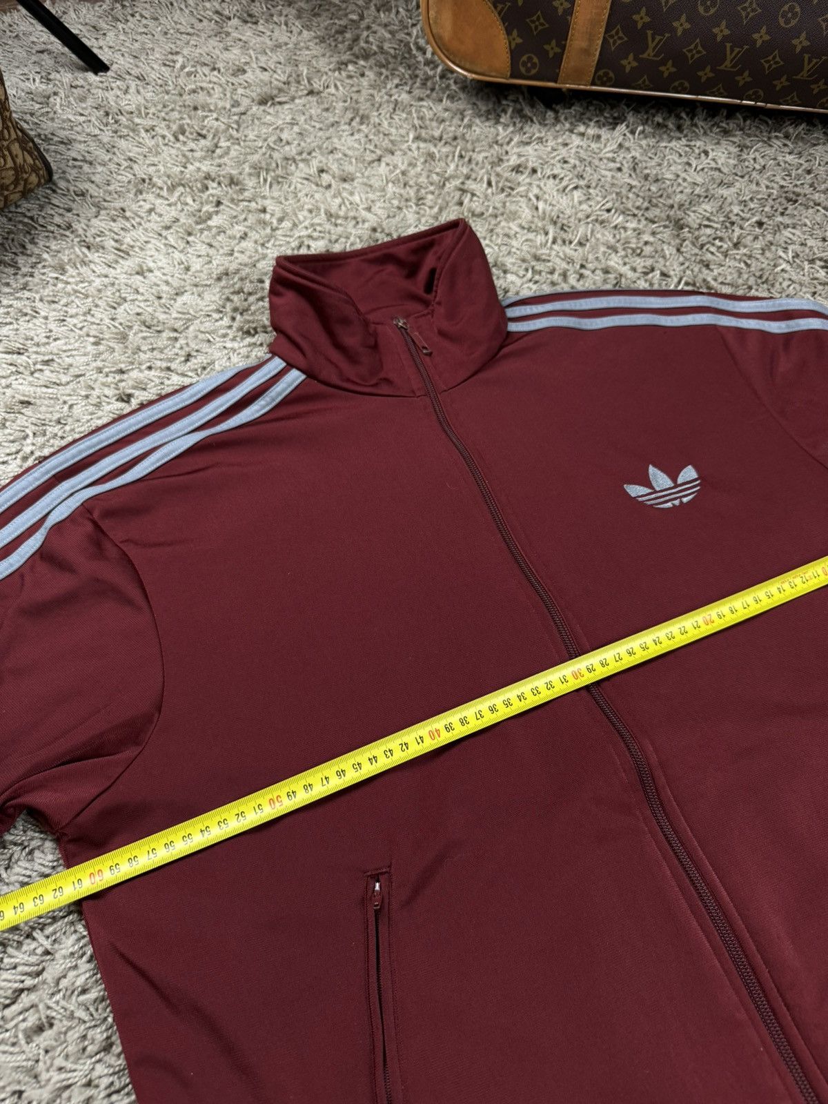 Adidas Vintage zip sweatshirt Adidas 00s original sportswear item Size US L / EU 52-54 / 3 - 4 Thumbnail