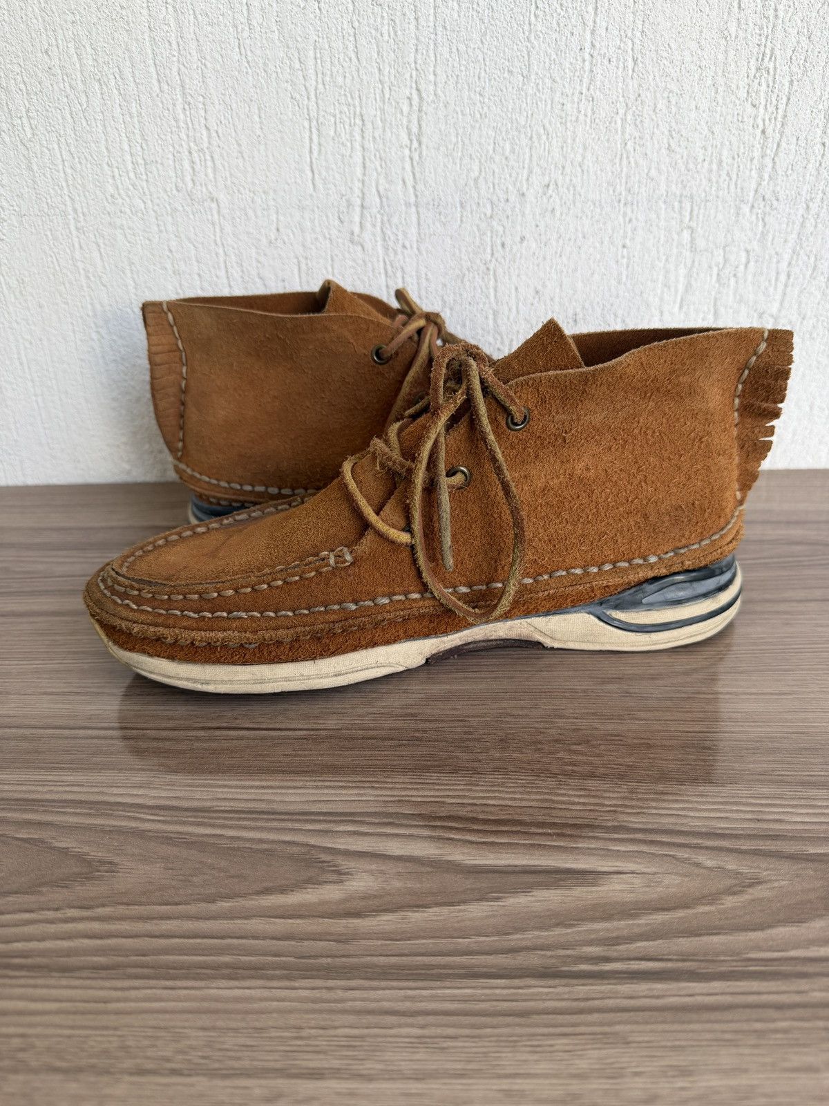 Visvim Suede voyageur moc-folk ankle boots Size US 8 / EU 41 - 17 Thumbnail