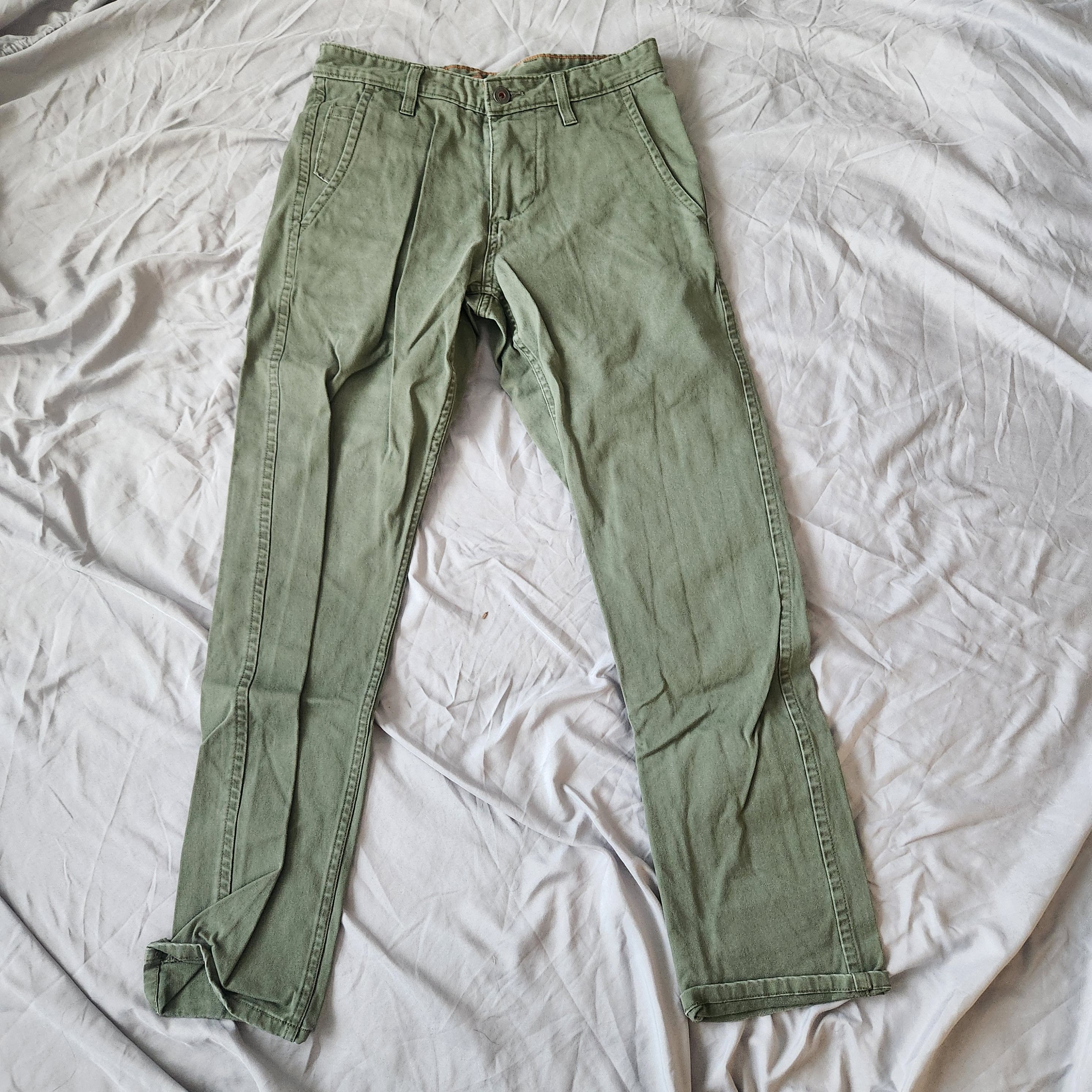 Dockers Dockers alpha 29x30 olive khakis Size US 29 - 1 Thumbnail