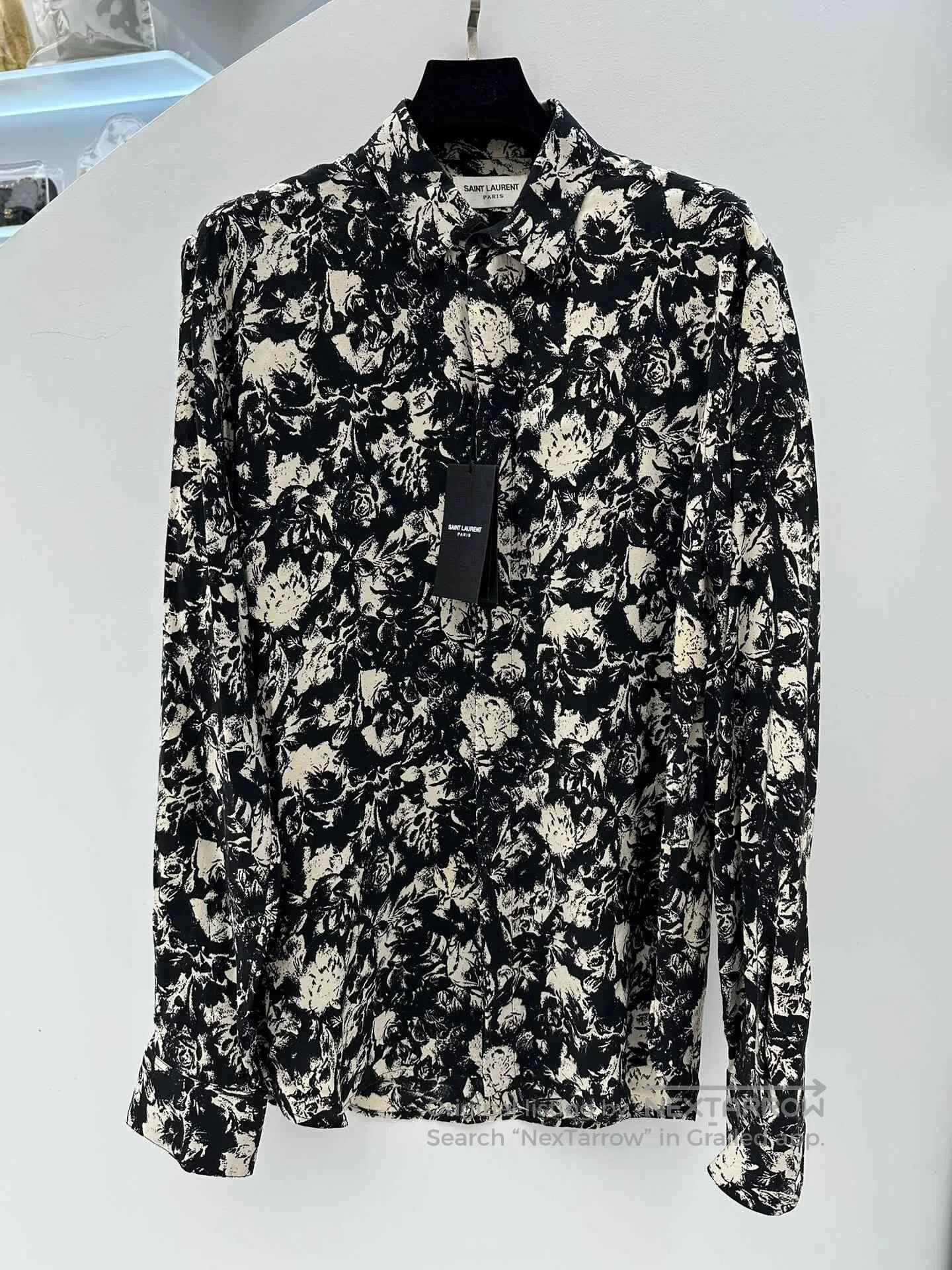 Saint Laurent Paris Saint Laurent Floral Print Long. Size M / US 6-8 / IT 42-44 - 1 Thumbnail