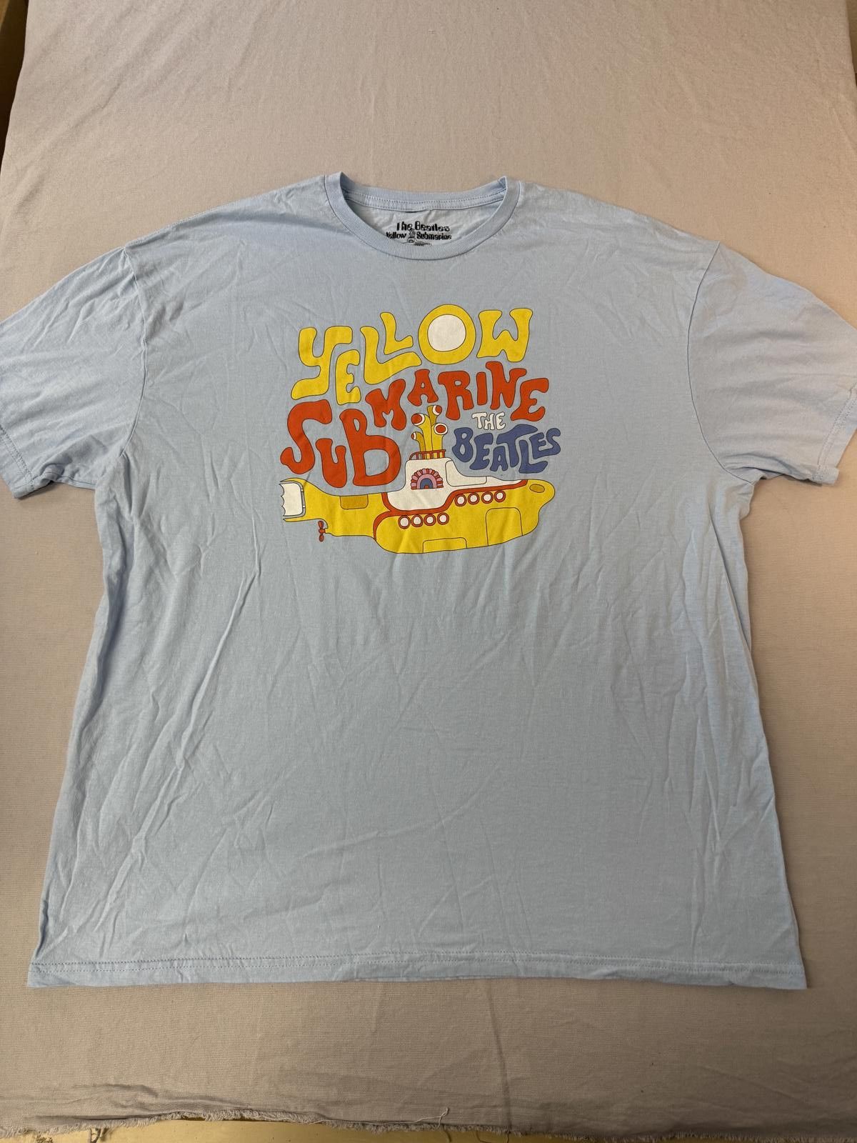 Designer The Beatles T-shirt Album Yellow Submarine Movie Tee XXL Size US XXL / EU 58 / 5 - 2 Thumbnail