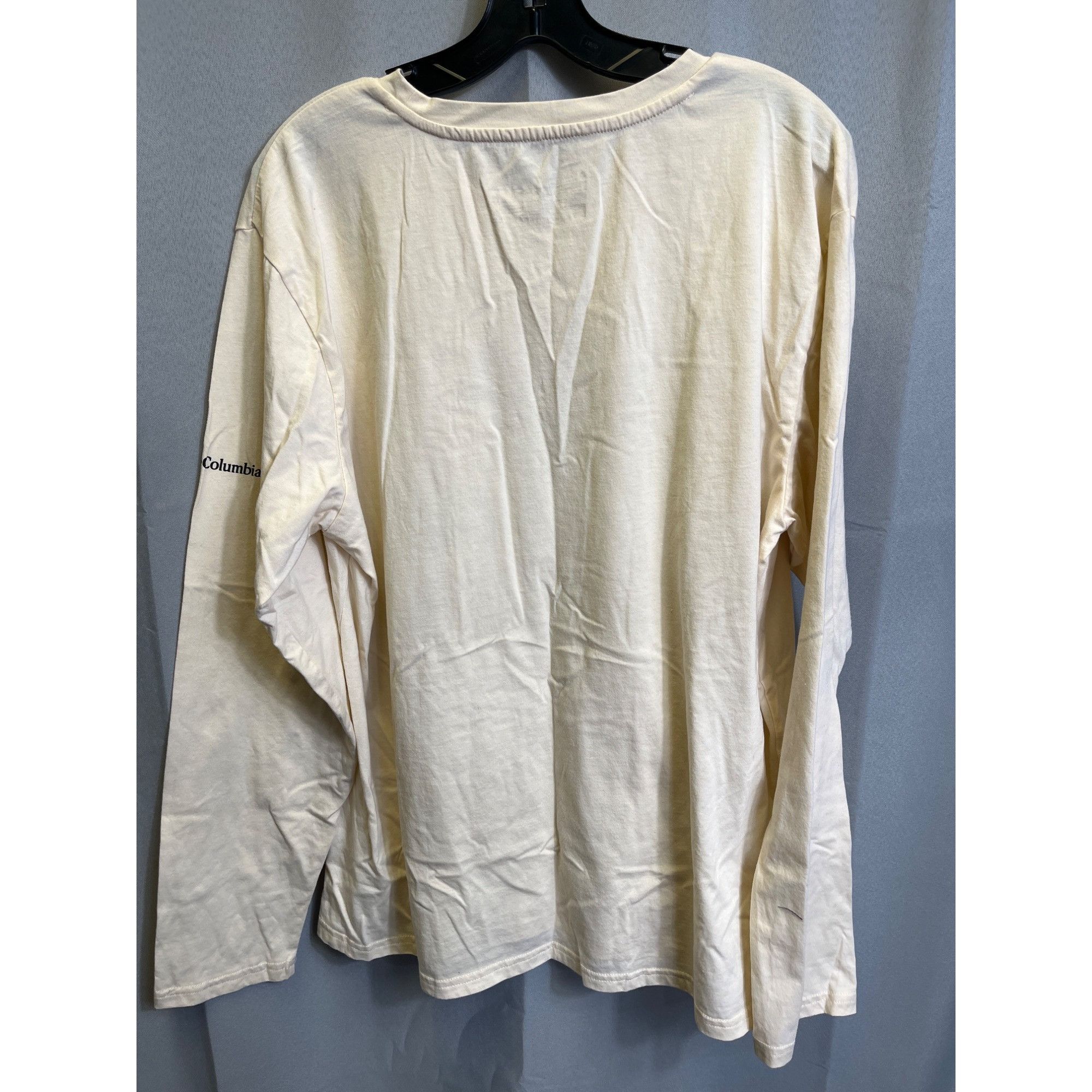 Columbia Columbia SKU 7689 Womens Beige Long Sleeve Buffalo Print T S Size XL / US 12-14 / IT 48-50 - 2 Thumbnail
