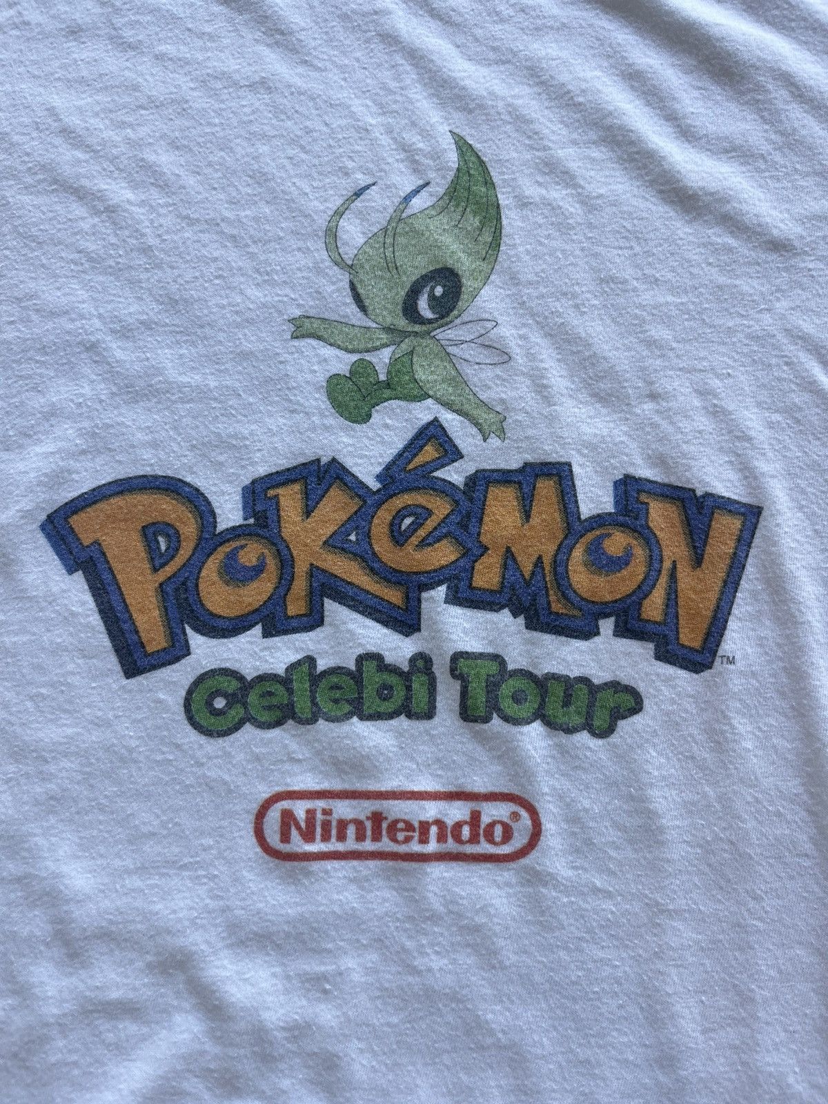 Nintendo × Pokemon × Vintage Vintage Pokemon Celebi Tour 2000’s Nintendo Tshirt Size US M / EU 48-50 / 2 - 7 Thumbnail