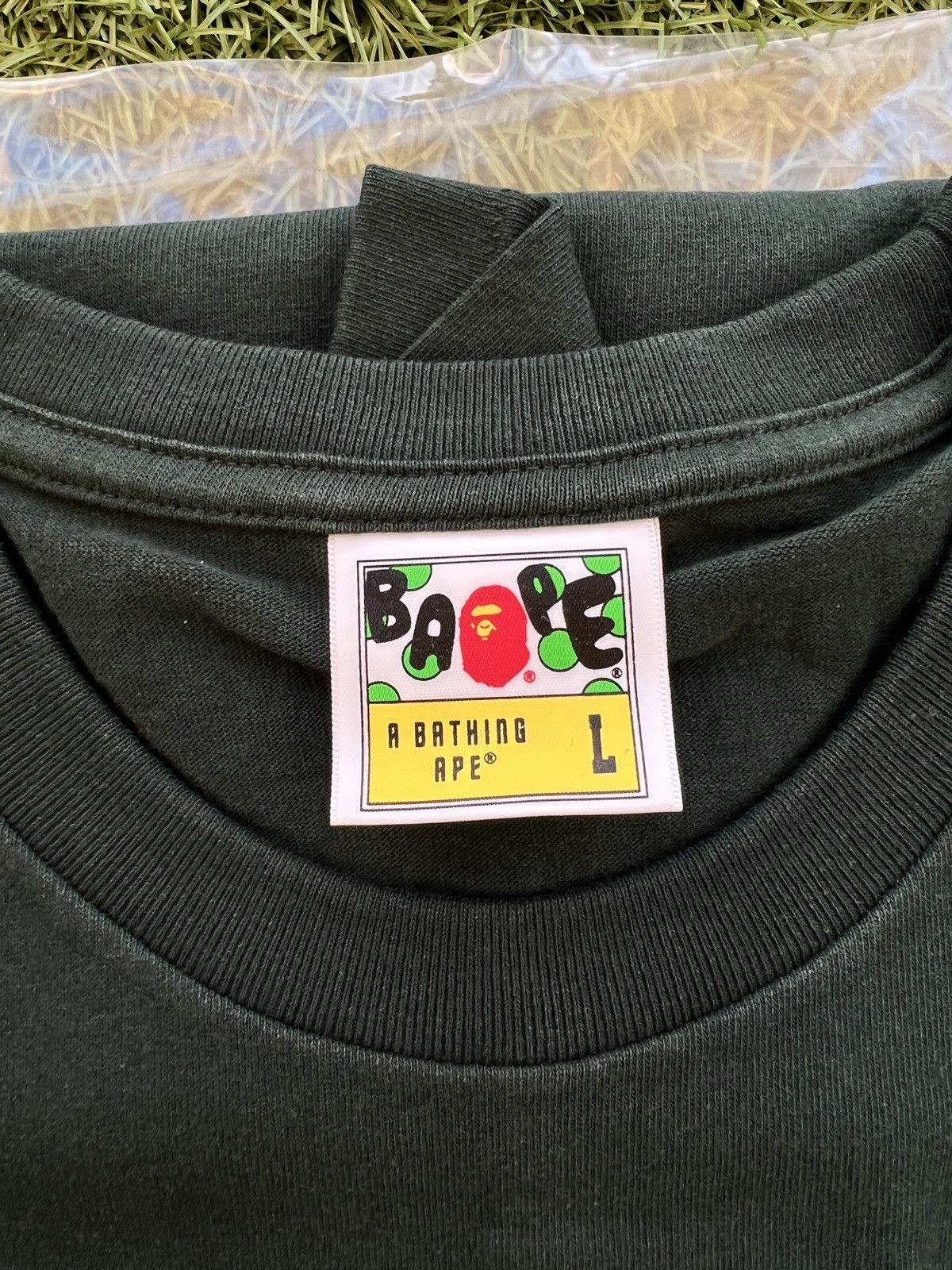 Bape A Bathing Ape Bape Tiger Tee Green Size US L / EU 52-54 / 3 - 5 Thumbnail