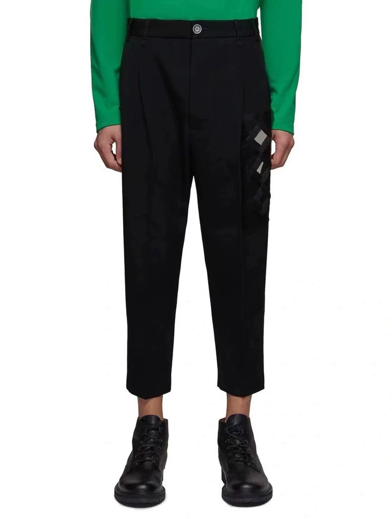 Song For The Mute Song For The Mute black wool casual pant Size US 30 / EU 46 - 2 Thumbnail