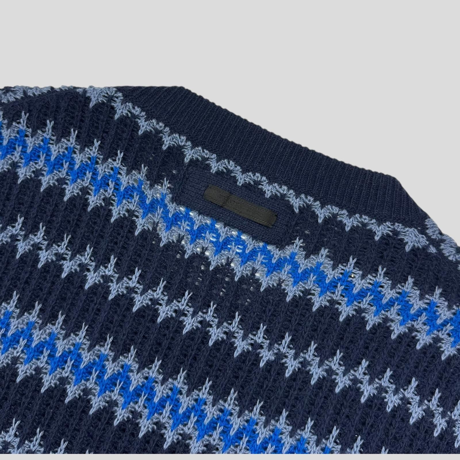 Prada Prada 2019 Lightning Cashmere Wool Logo Knit - IT54 (L) Size US L / EU 52-54 / 3 - 3 Thumbnail