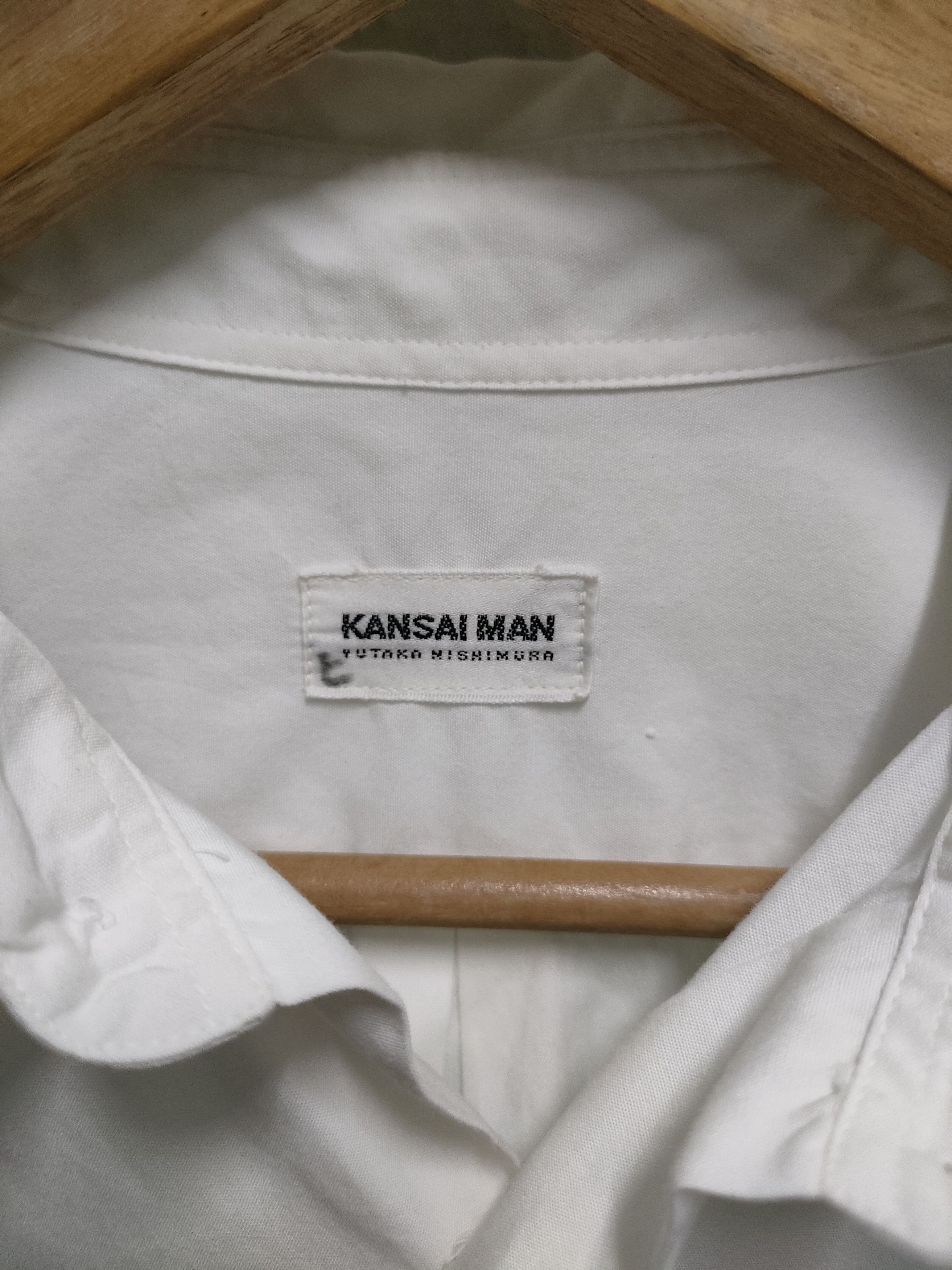 Japanese Brand × Kansai Yamamoto Kansaiman Yutaka Nishimura Spellout Button Ups Size US XL / EU 56 / 4 - 5 Thumbnail