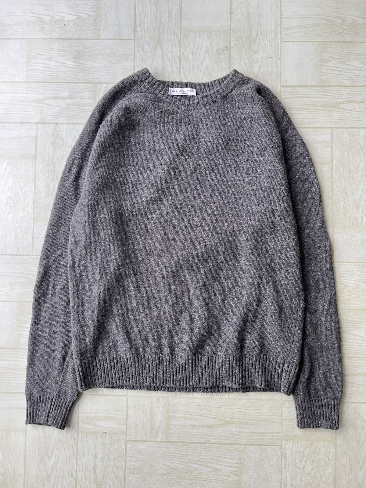 Yves Saint Laurent Yves Saint Lauren Pour Homme Cashmere Regular Fit Sweater Size US L / EU 52-54 / 3 - 5 Thumbnail