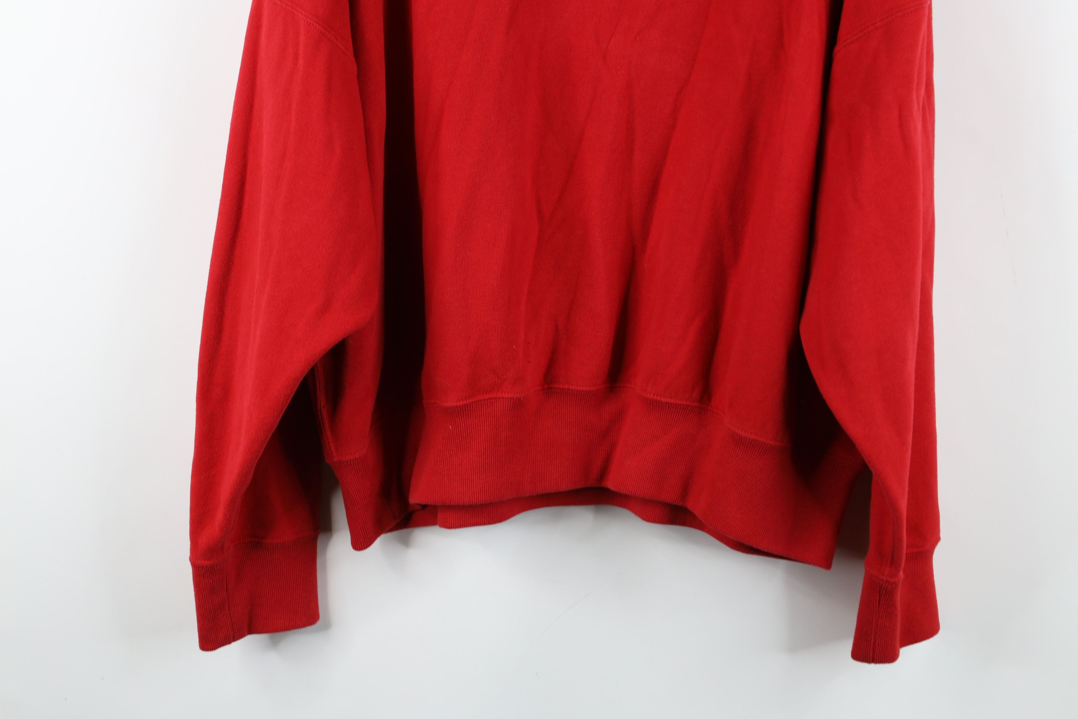 Ralph Lauren × Vintage Vintage Ralph Lauren Big Logo Boxy Oversized Sweatshirt Size L / US 10 / IT 46 - 14 Thumbnail