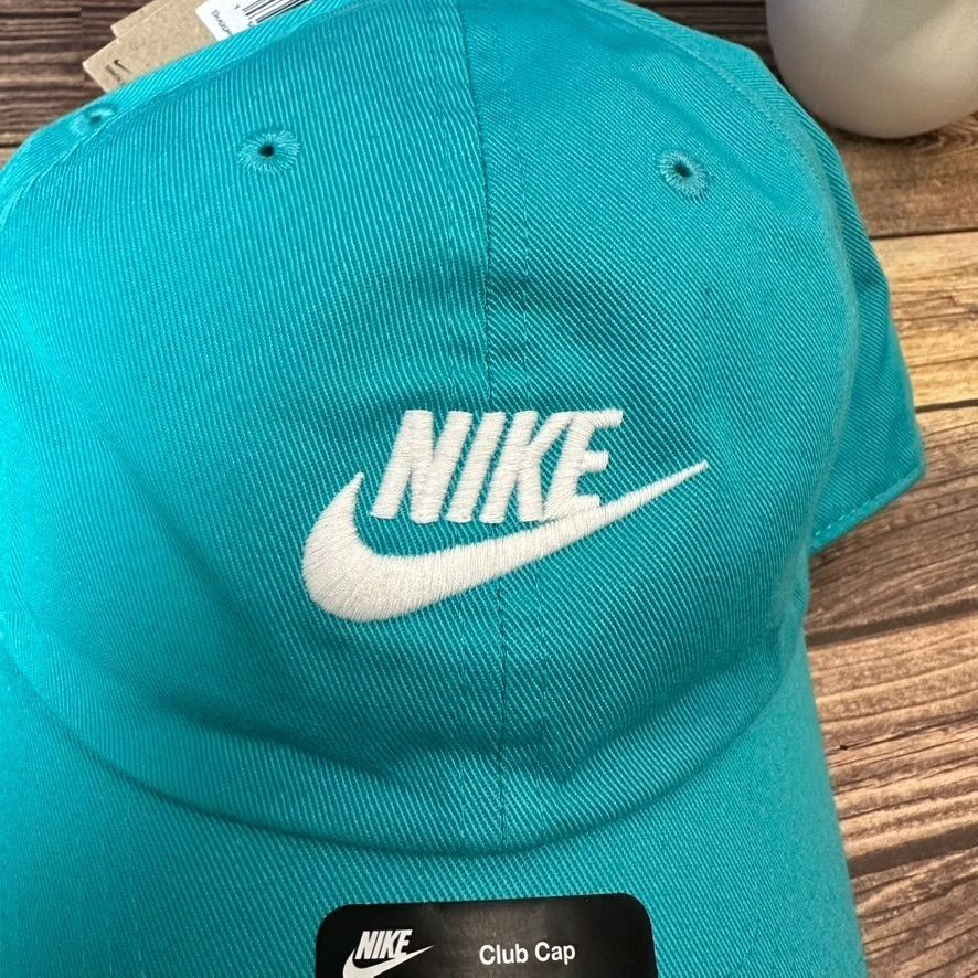 Nike Nike Club Unstructured Futura Wash Cap NWT Size M/L (Teal) Size ONE SIZE - 3 Thumbnail