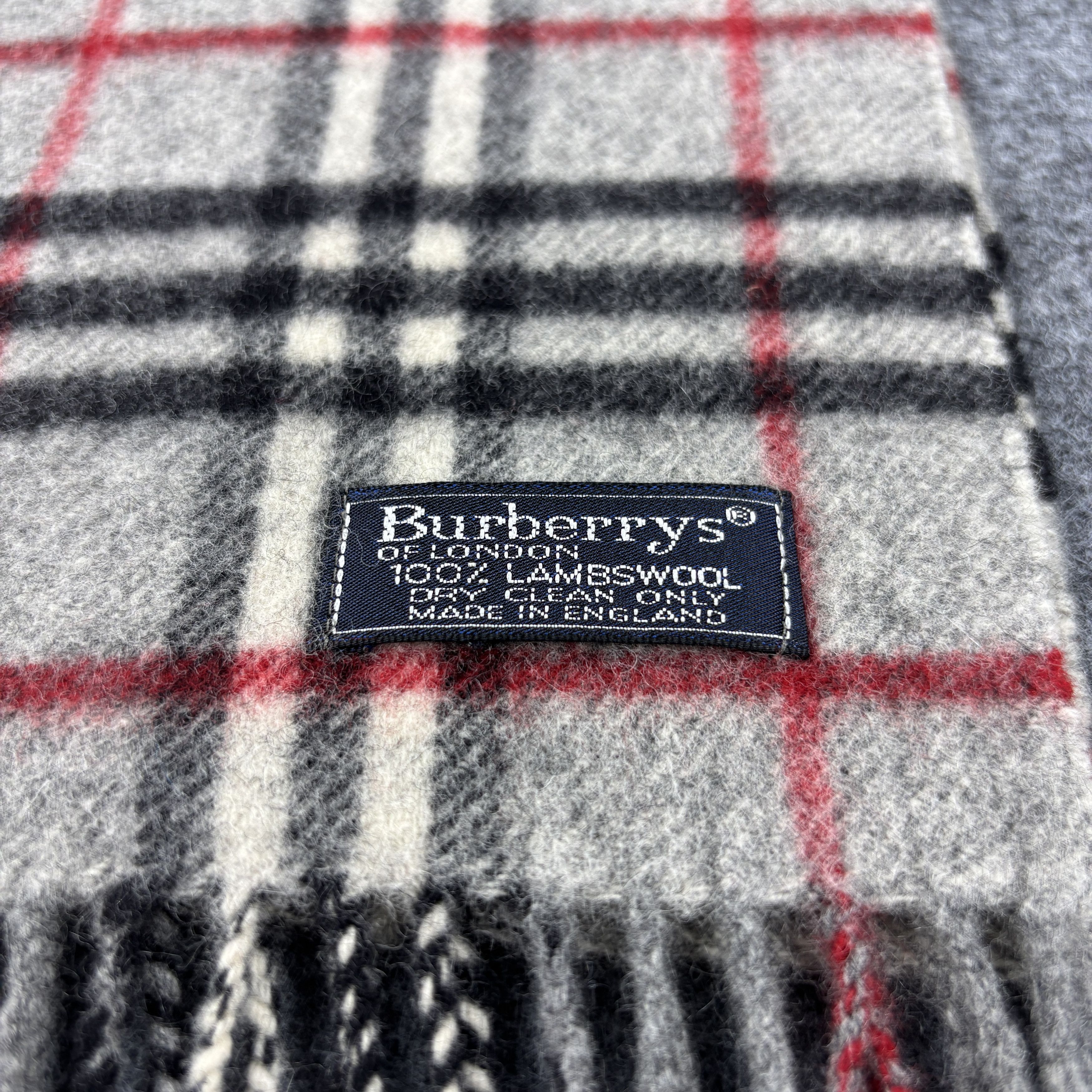 Burberry × Vintage GF10720 Burberry Scarf Neck Wear Muffler Nova Check Size ONE SIZE - 3 Thumbnail