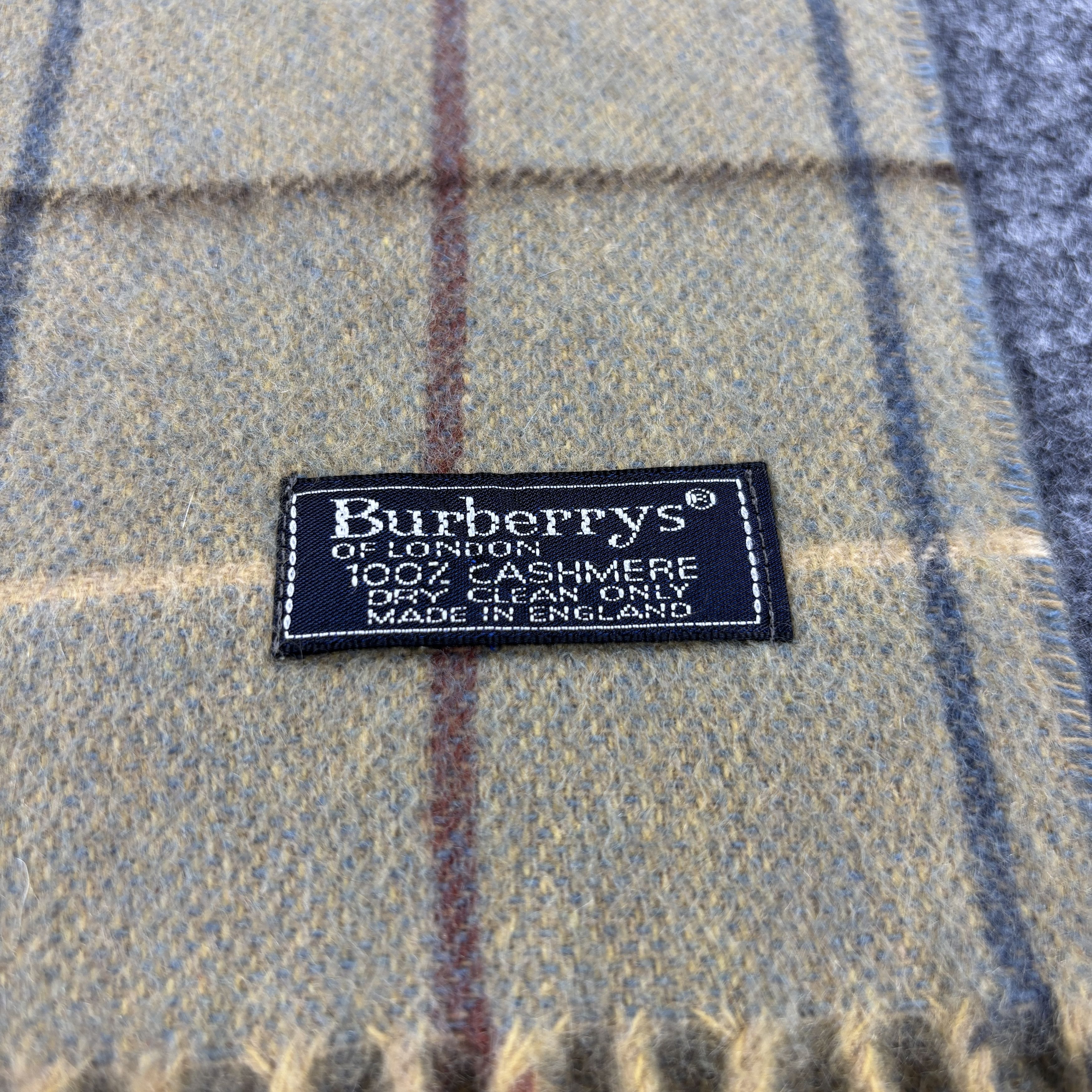 Burberry × Vintage GF10718 Burberry Scarf Neck Wear Muffler Nova Check Size ONE SIZE - 3 Thumbnail