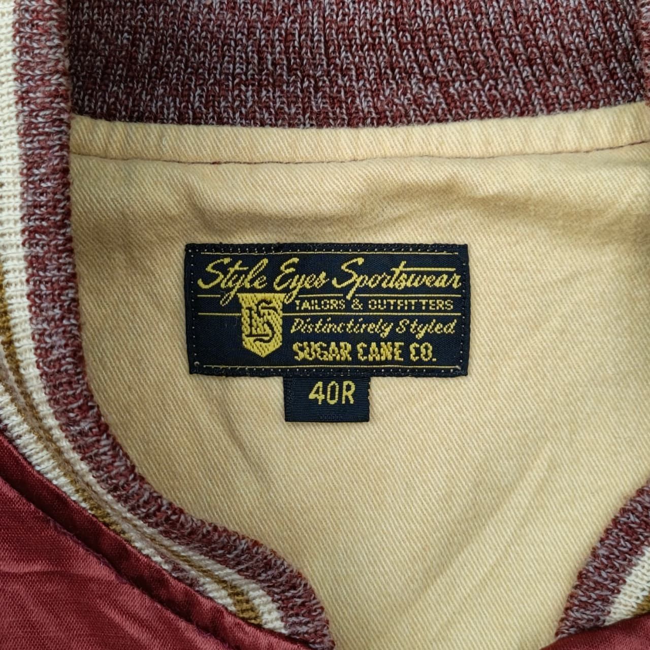 Toyo Enterprises Sugar Cane Toyo Enterprises Varsity Stadium Jumper Jacket Size US L / EU 52-54 / 3 - 4 Thumbnail