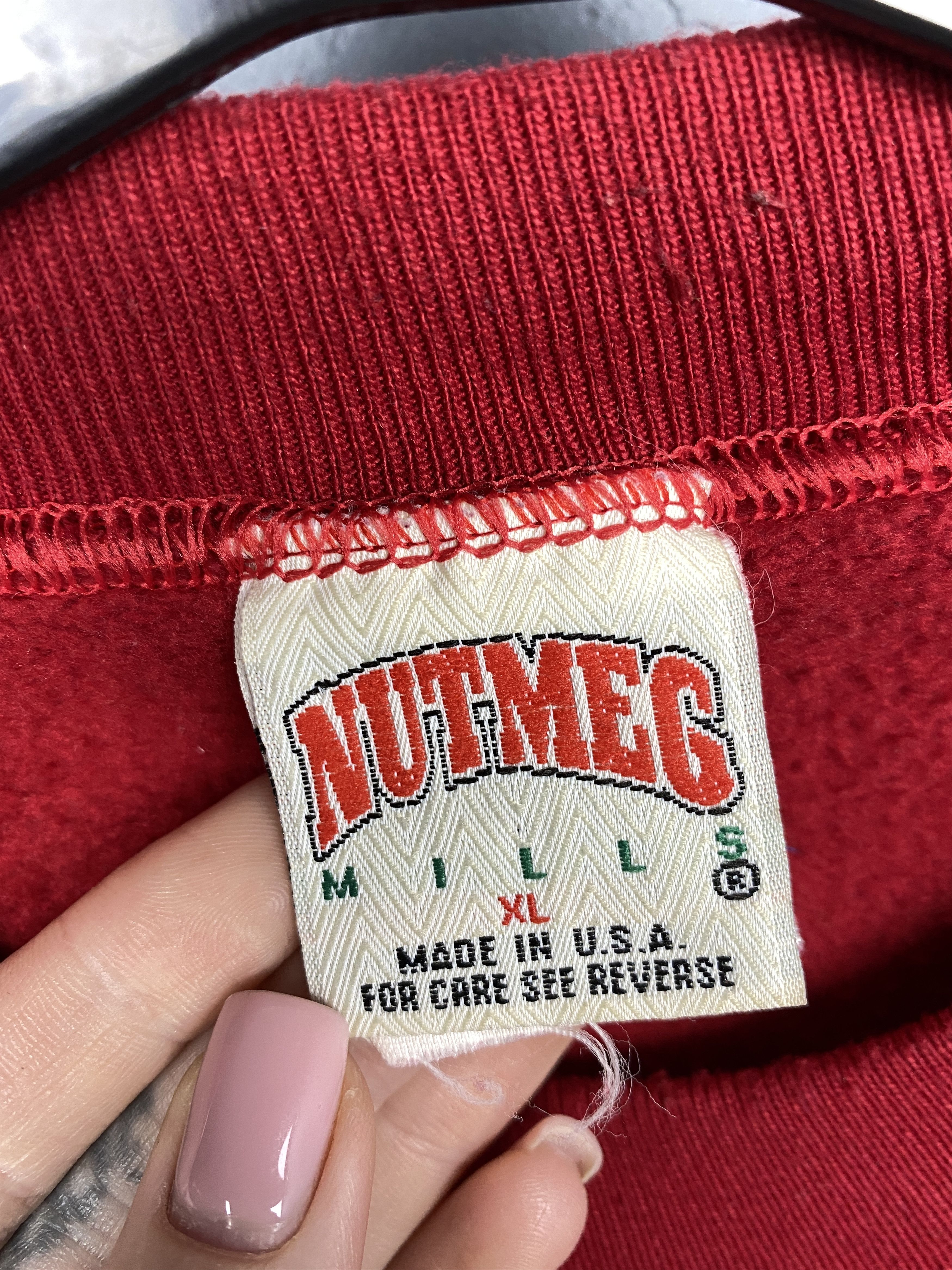 NFL Washington Redskins 90s Vintage Sweatshirt Made in USA Size US XL / EU 56 / 4 - 5 Thumbnail