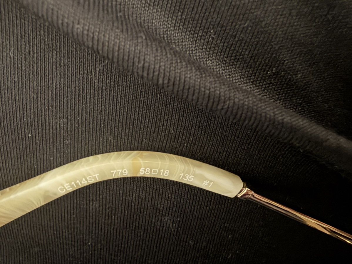 Chloe Chloe Gold/Rainbow Sunglasses Size ONE SIZE - 7 Thumbnail