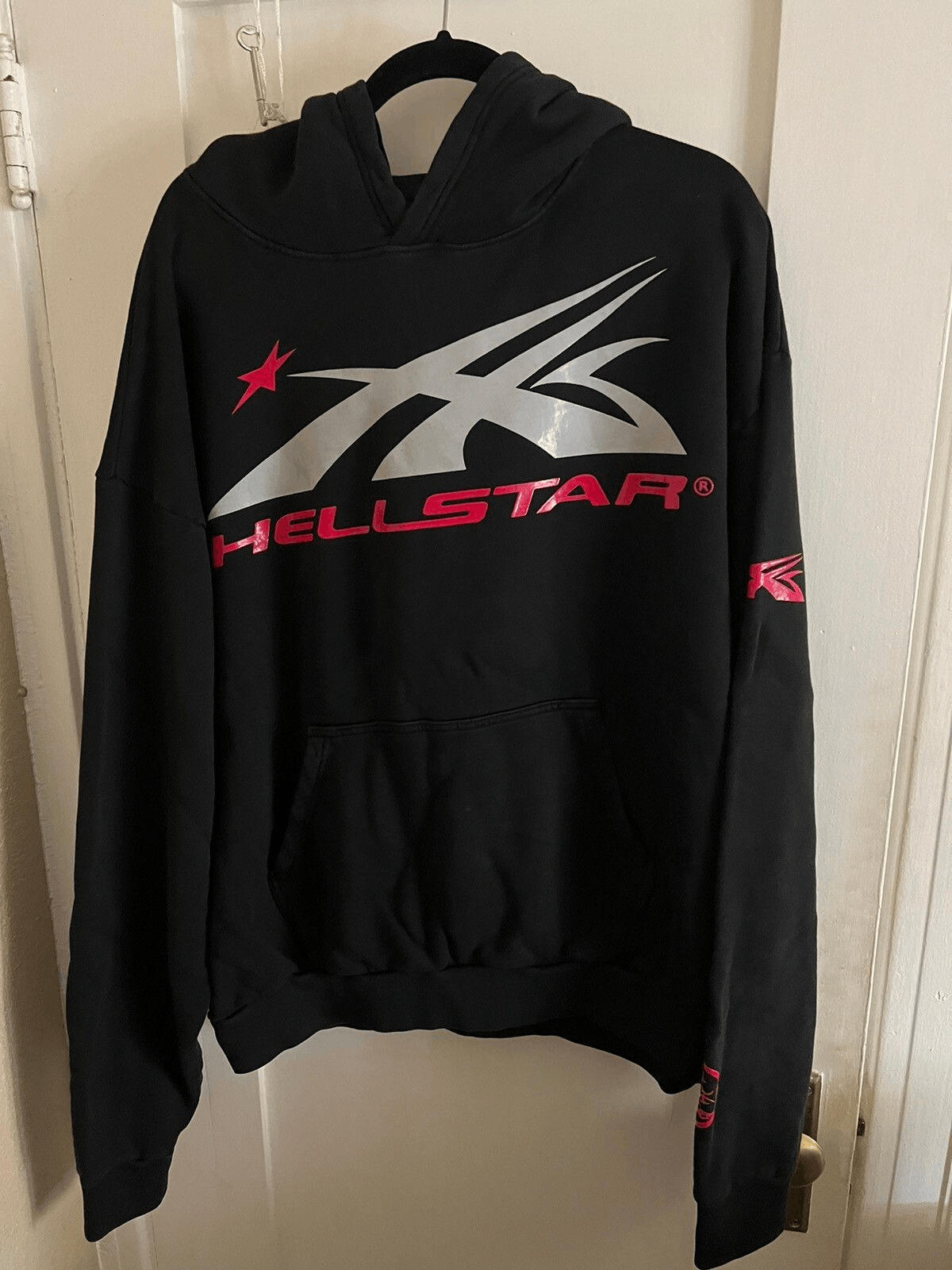 image of Hellstar Sport Hoodie - in Black, Men's (Size 2XL)